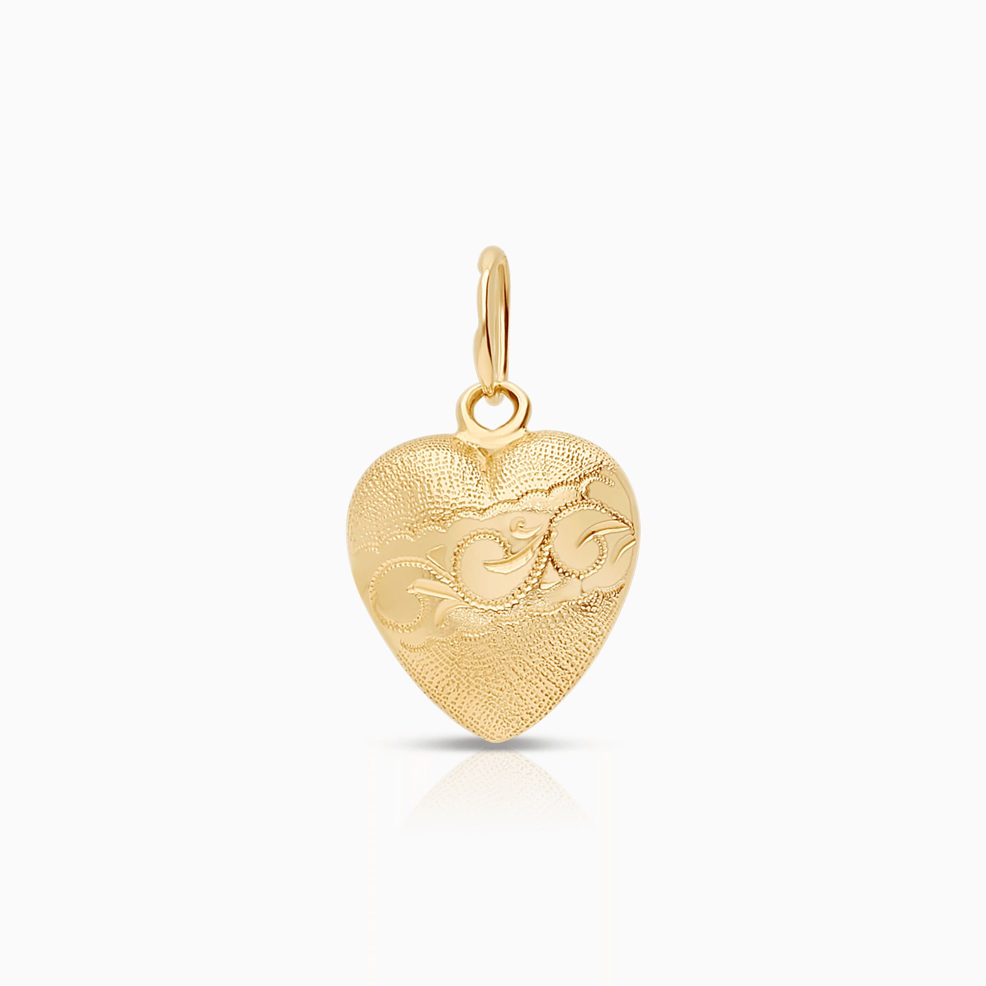 Heart Pendant 2.25g 18K Gold
