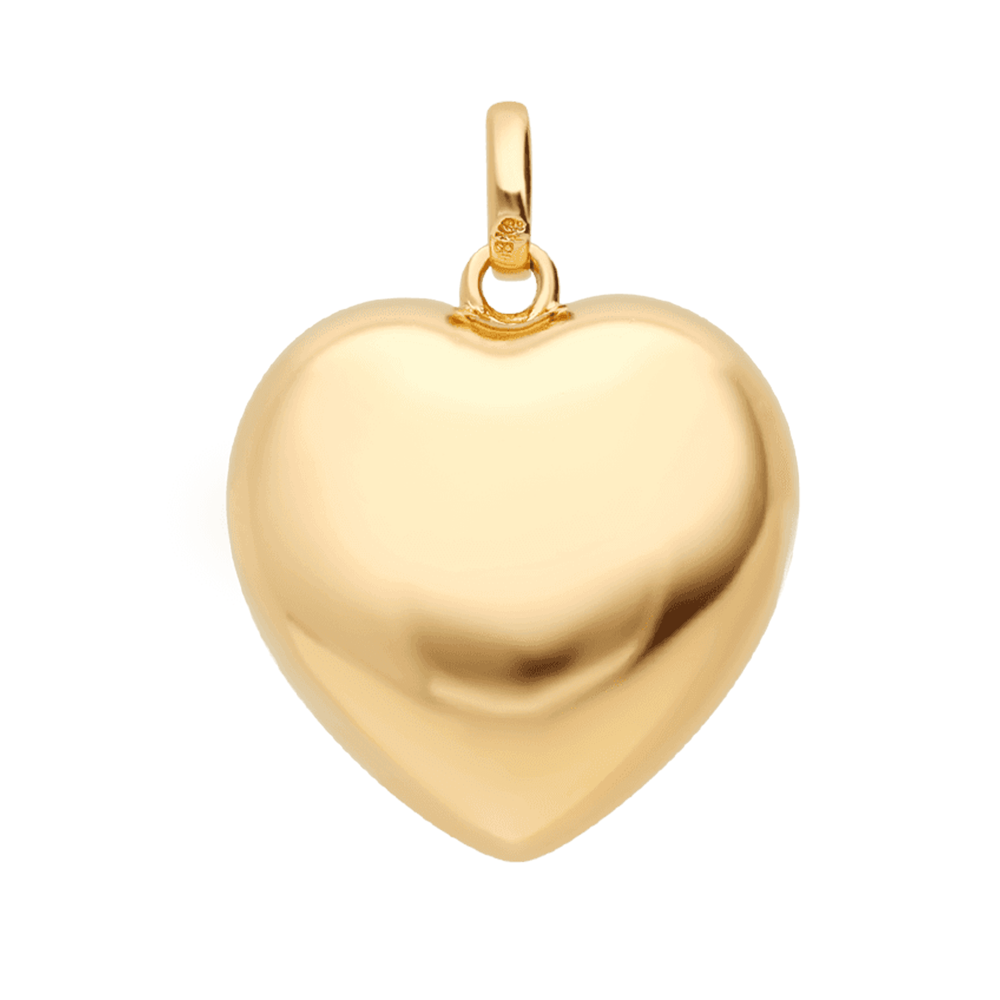 Heart Pendant 6.60g 18K Gold