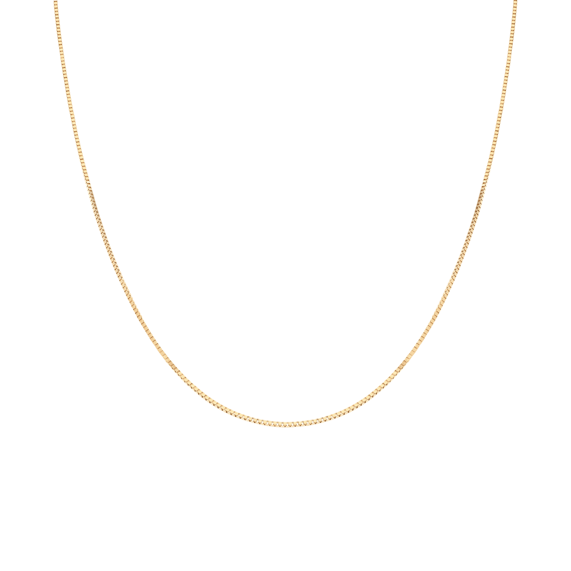 Box Chain 40.5cm 18K gold
