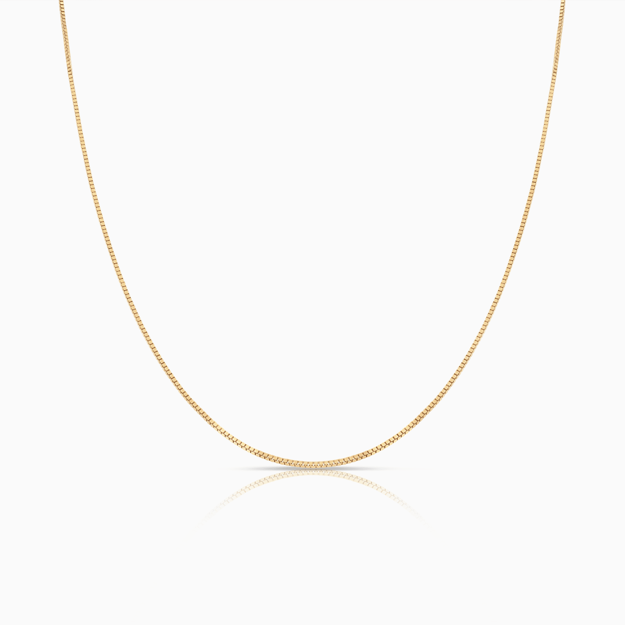Box Chain 42cm 18K gold
