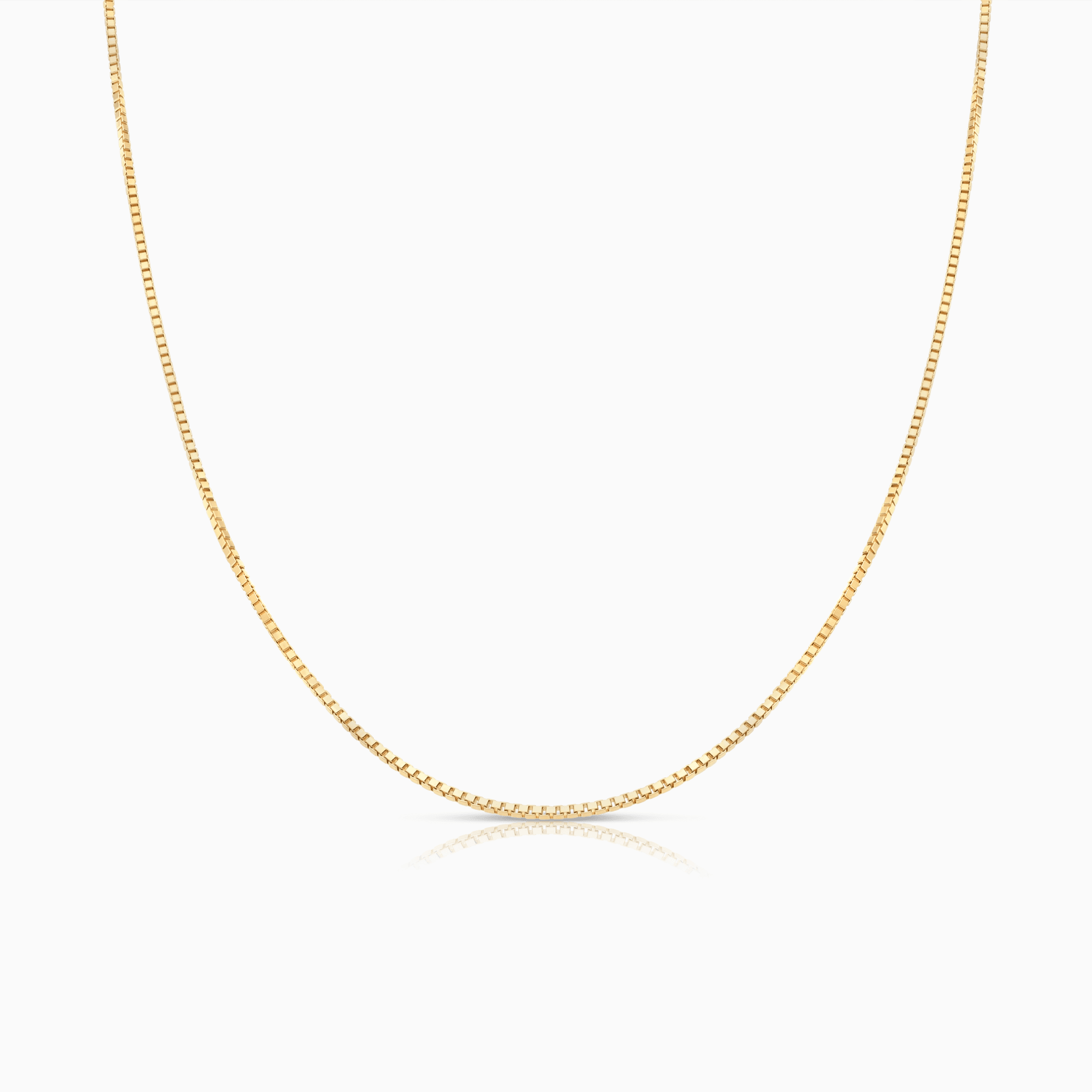 Veneziakedja 42,5cm 18K guld