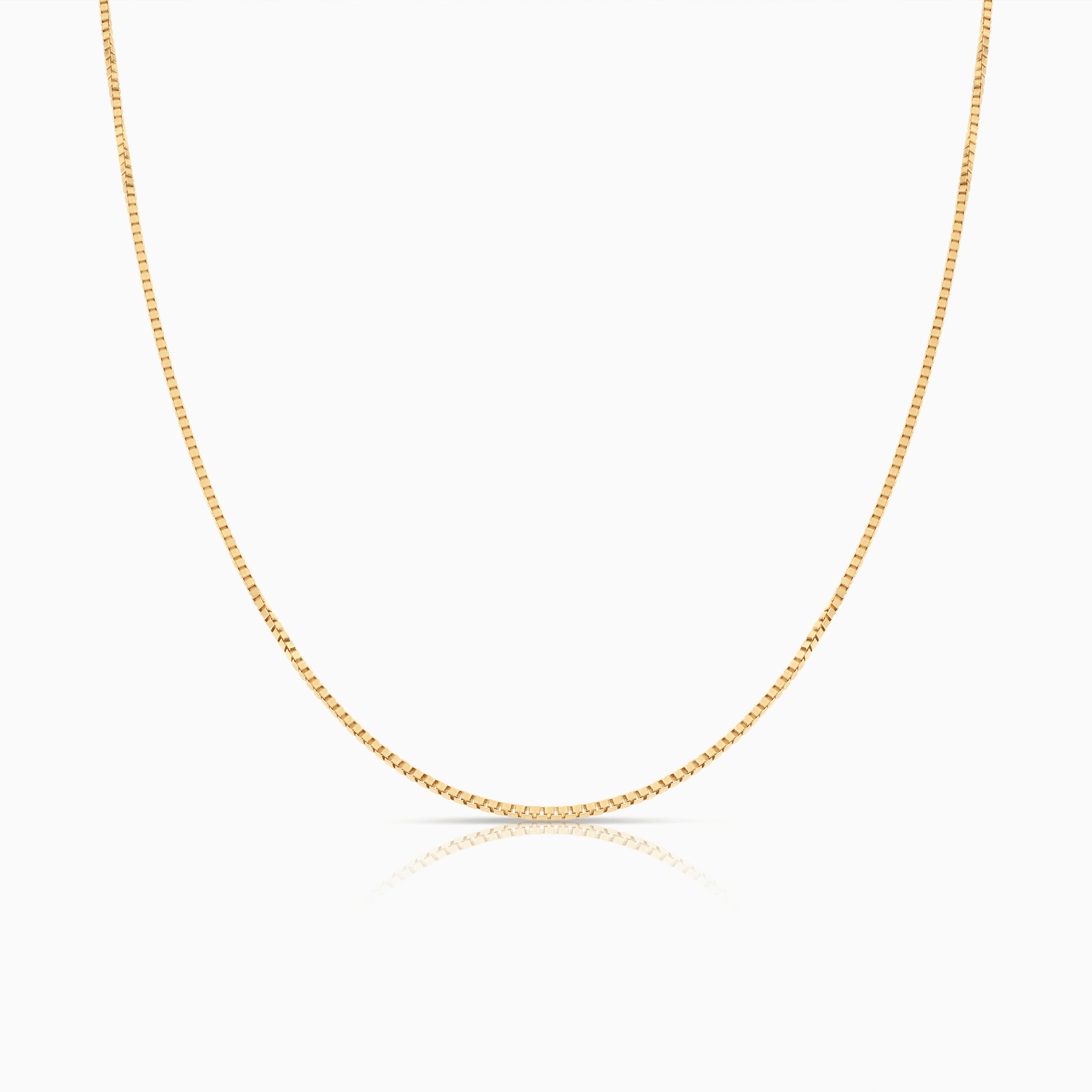 Veneziakedja 42,5cm 18K guld