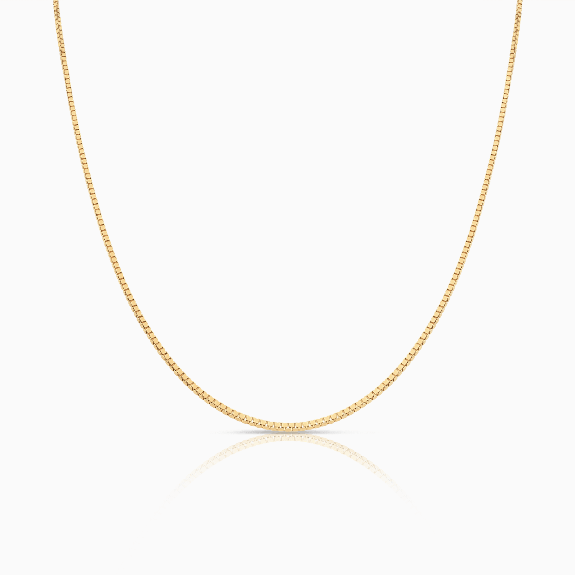 Veneziakedja 37cm 18K guld