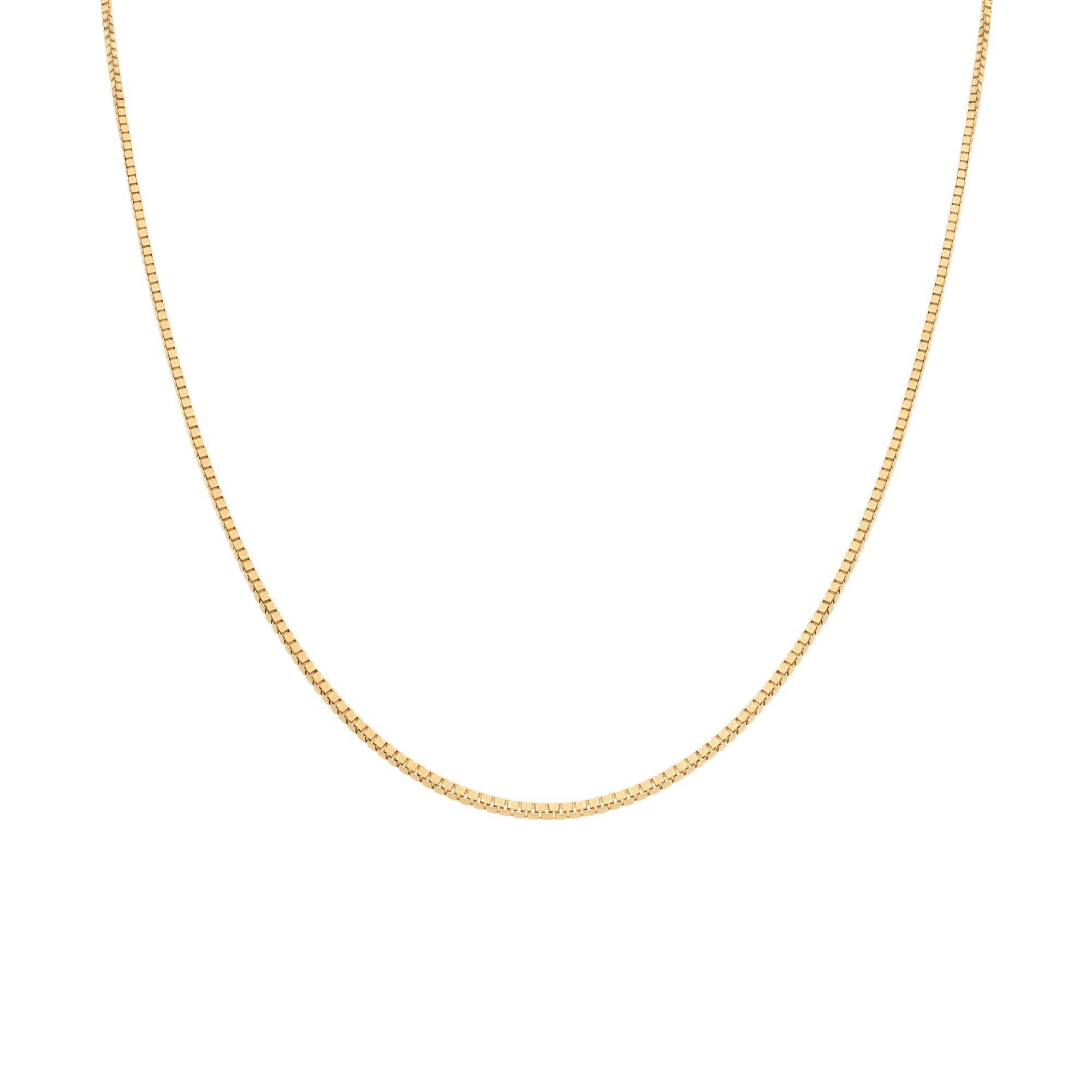 Veneziakedja 37cm 18K guld