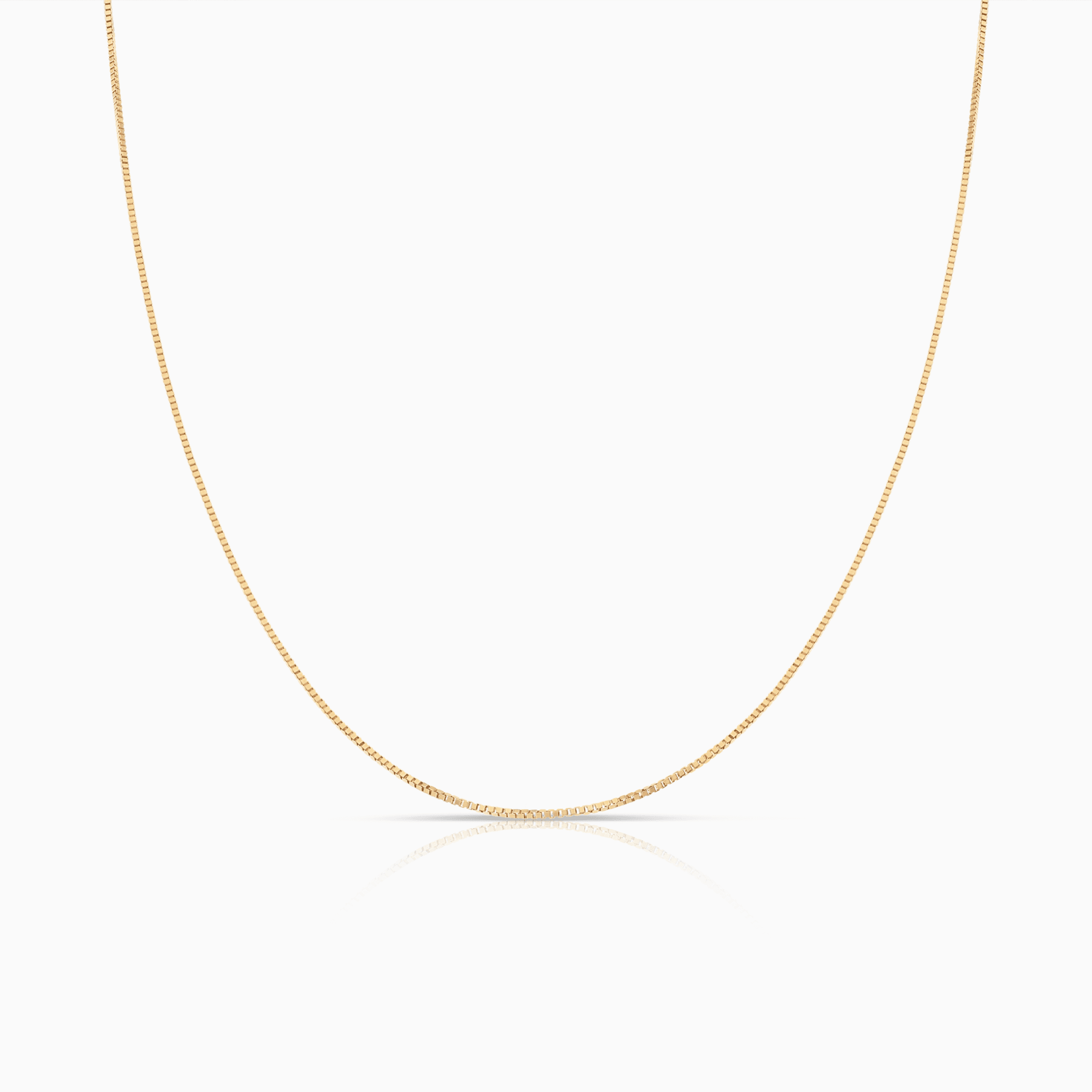 Box Chain 40cm 18K gold