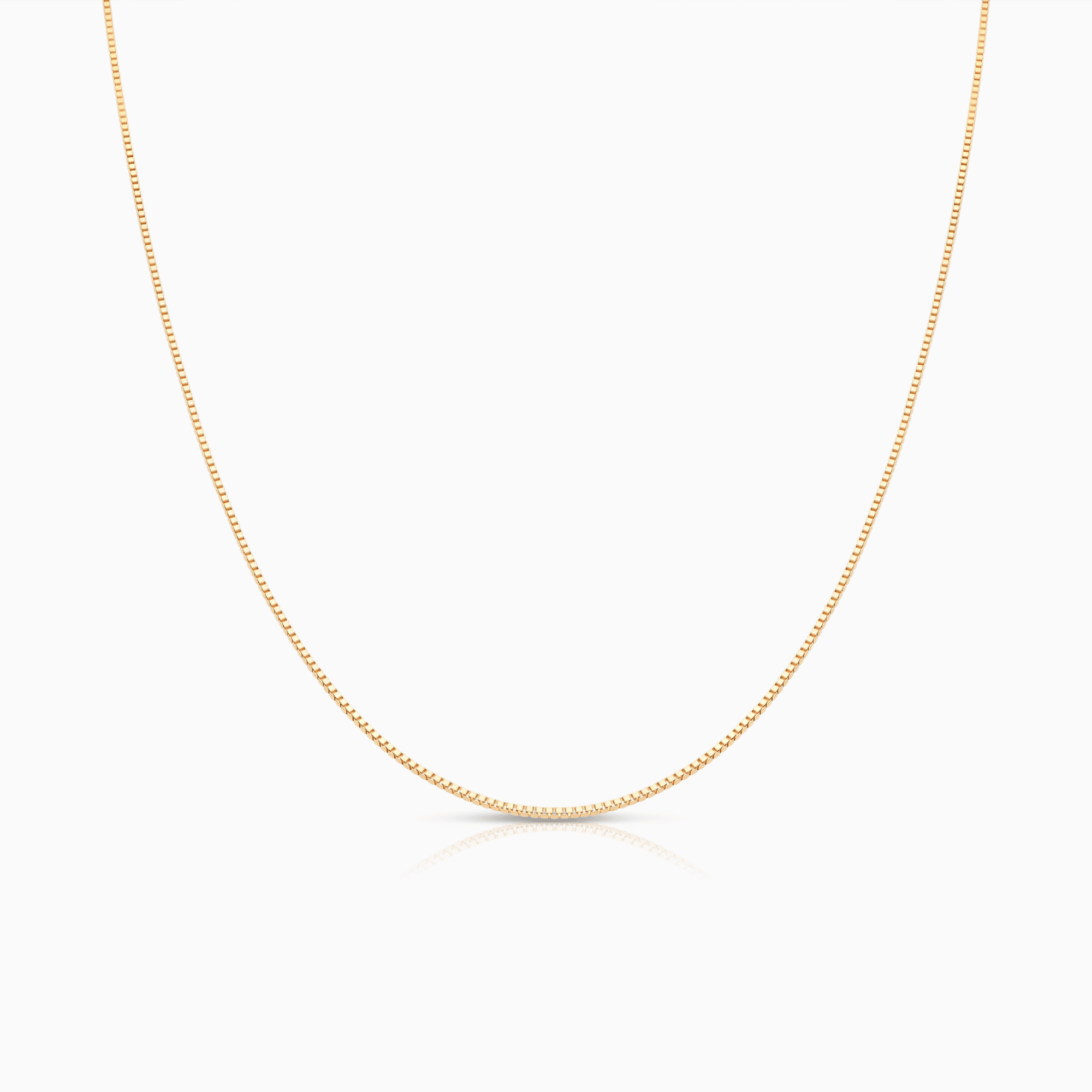 Box Chain 40.5cm 18K gold