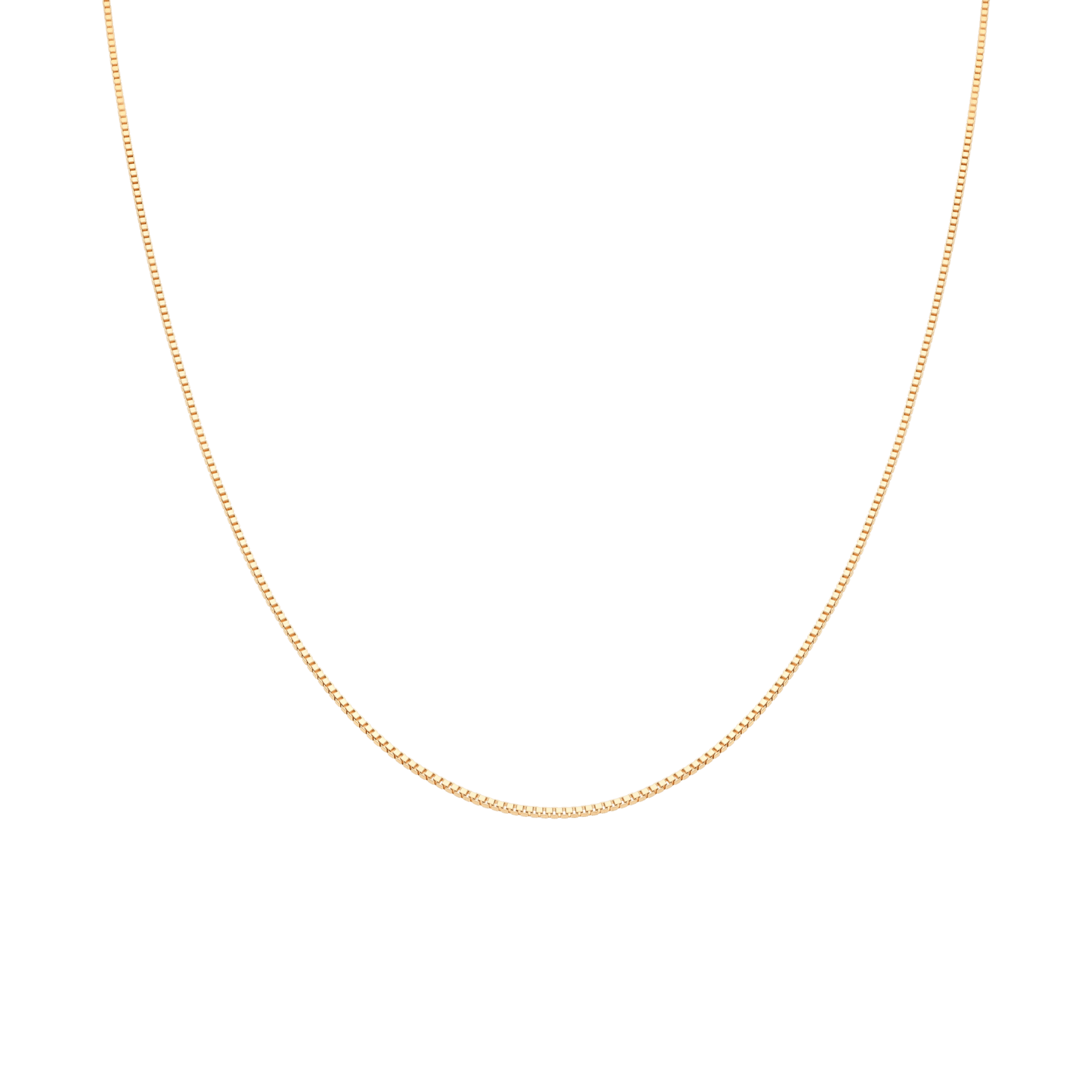Box Chain 40.5cm 18K gold
