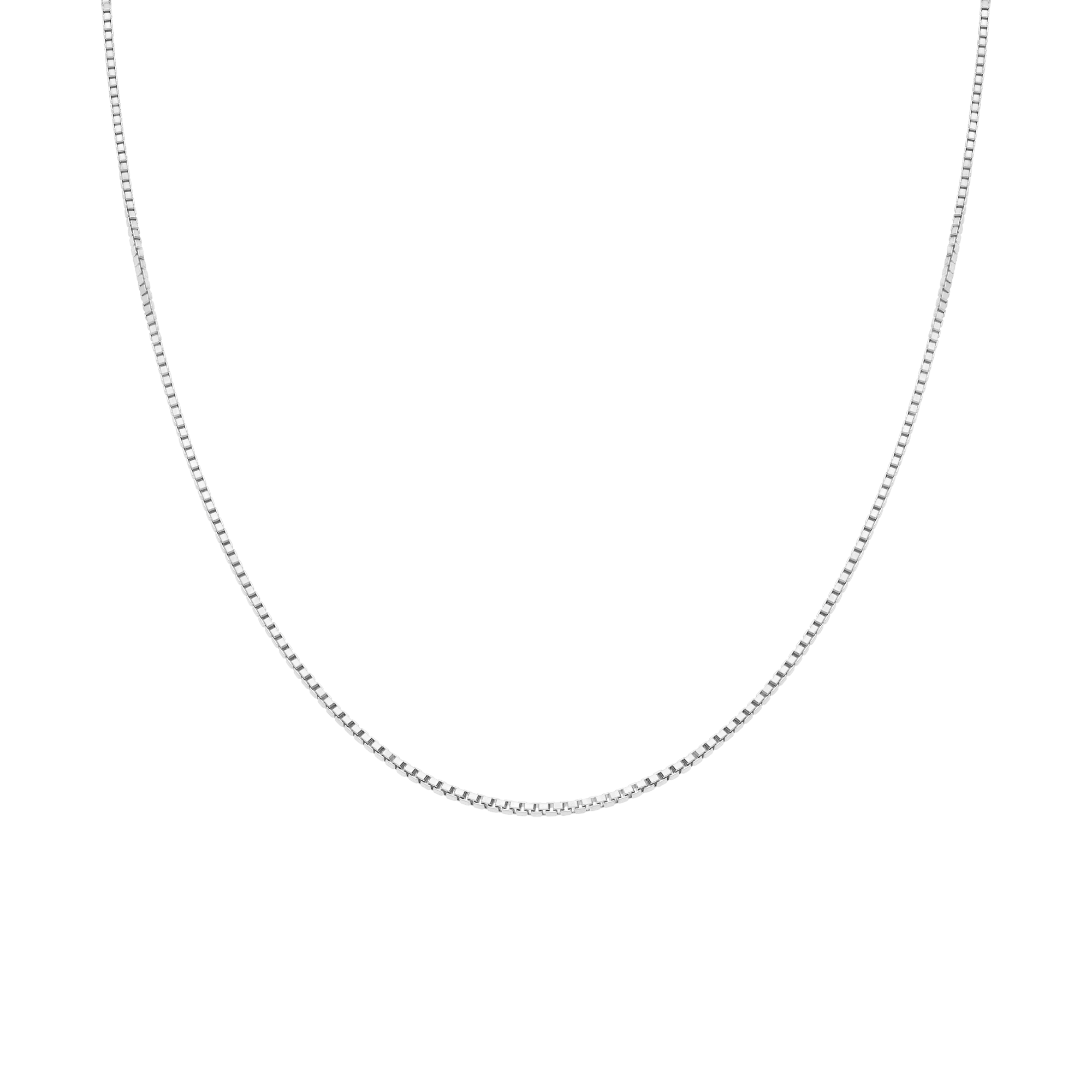 Veneziakedja 39,5cm 18K vitguld