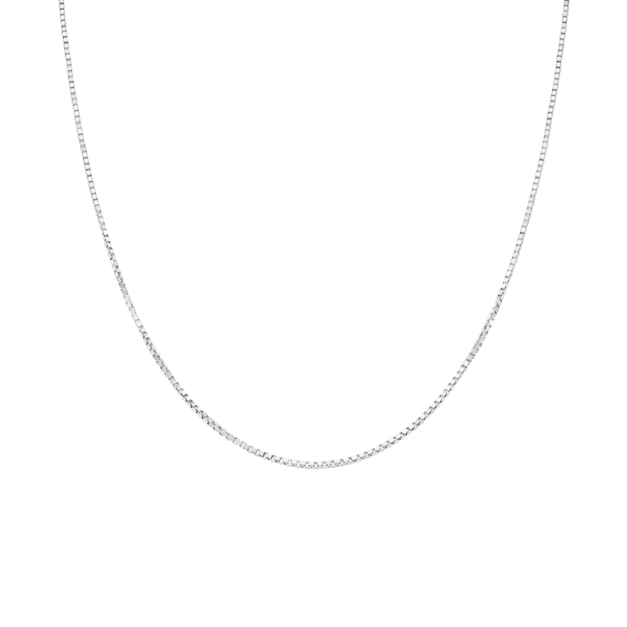 Veneziakedja 39,5cm 18K vitguld