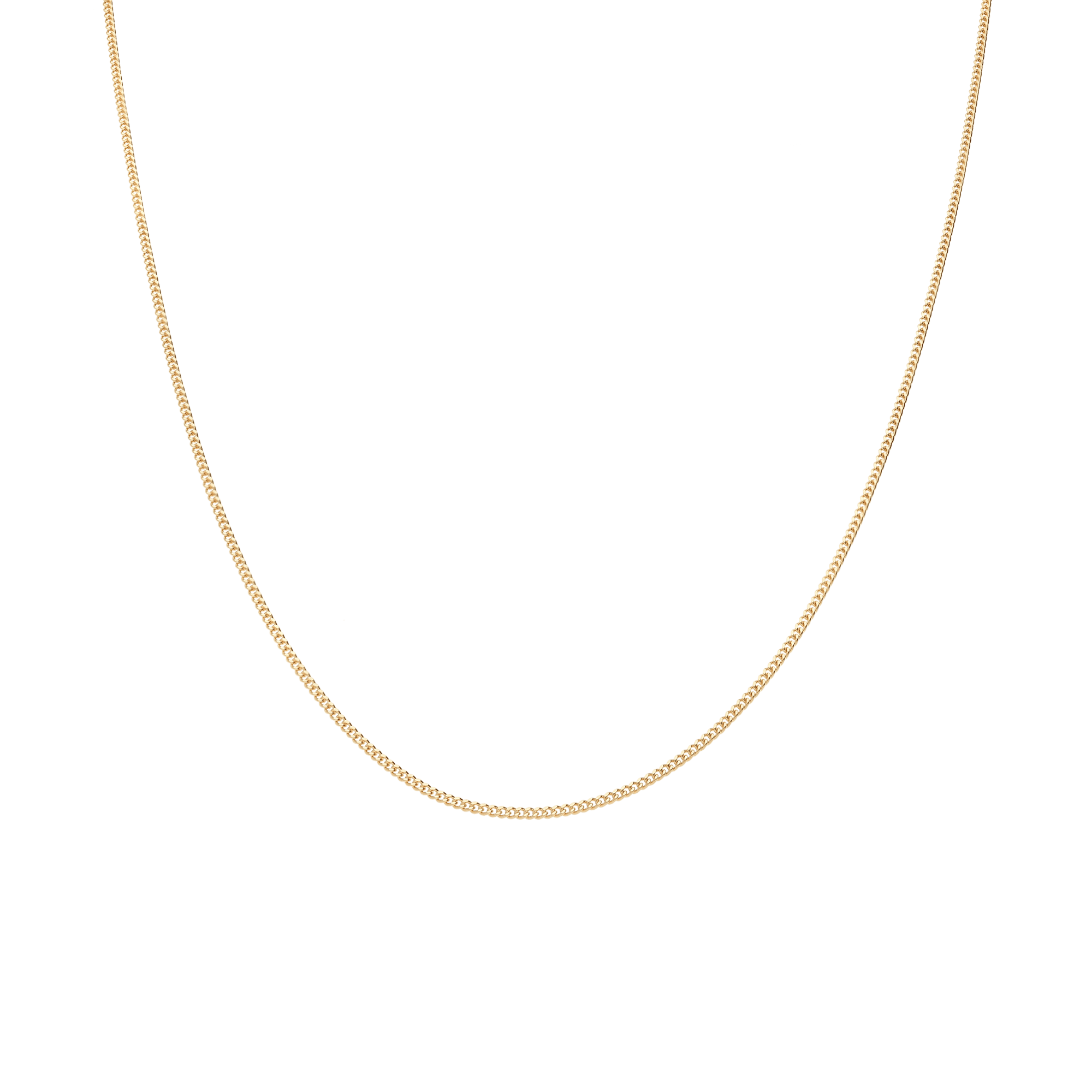 Pansarlänk 42,5cm 18K guld