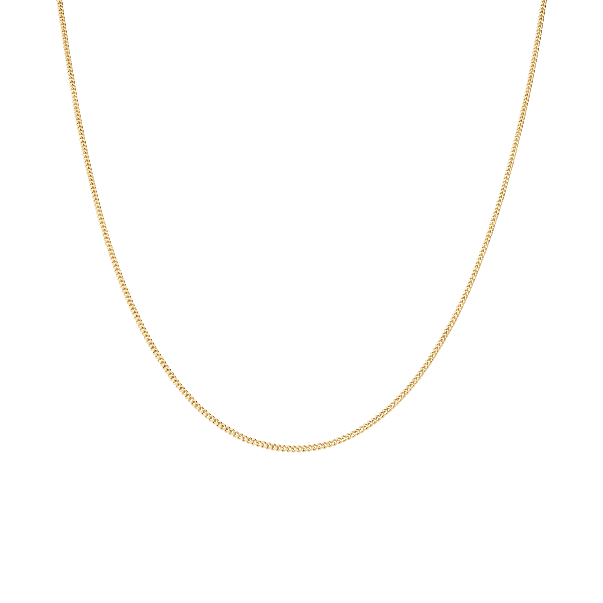 Pansarlänk 51cm 18K guld