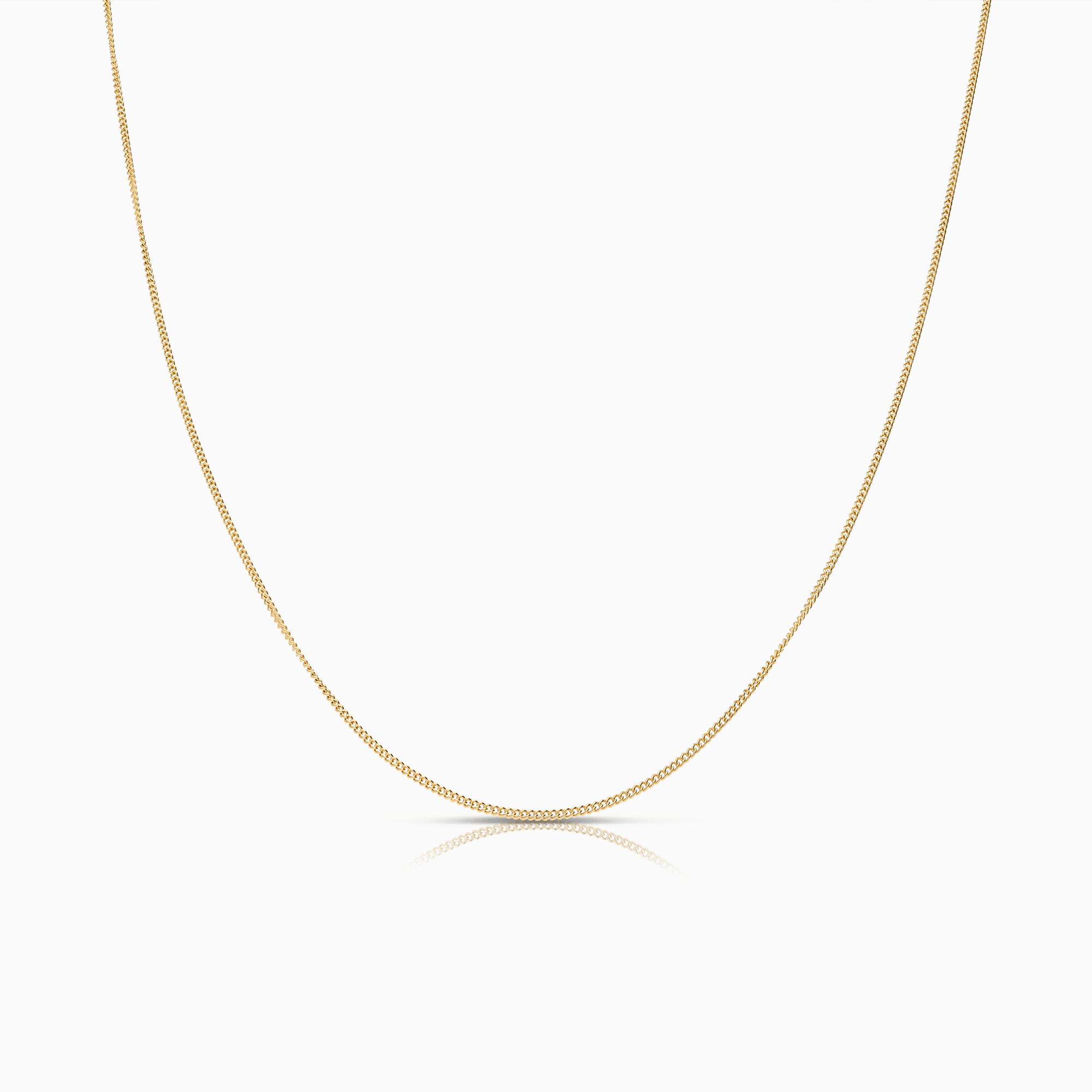 Pansarlänk 39,5cm 18K guld