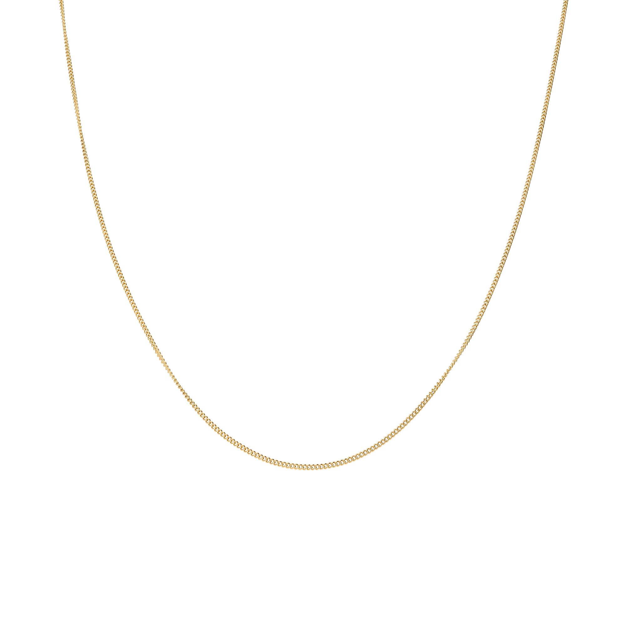 Pansarlänk 39,5cm 18K guld