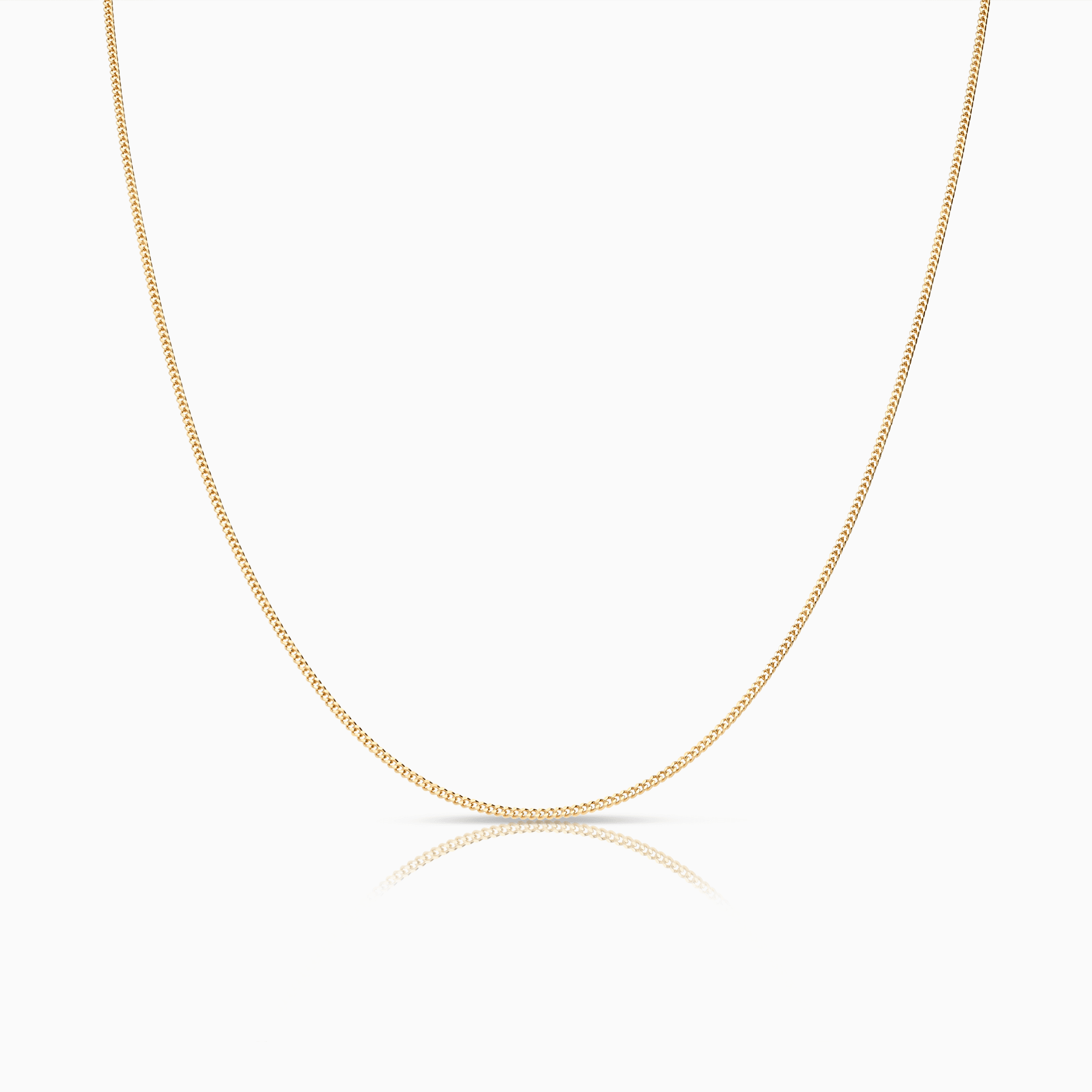 Pansarlänk 36cm 18K guld