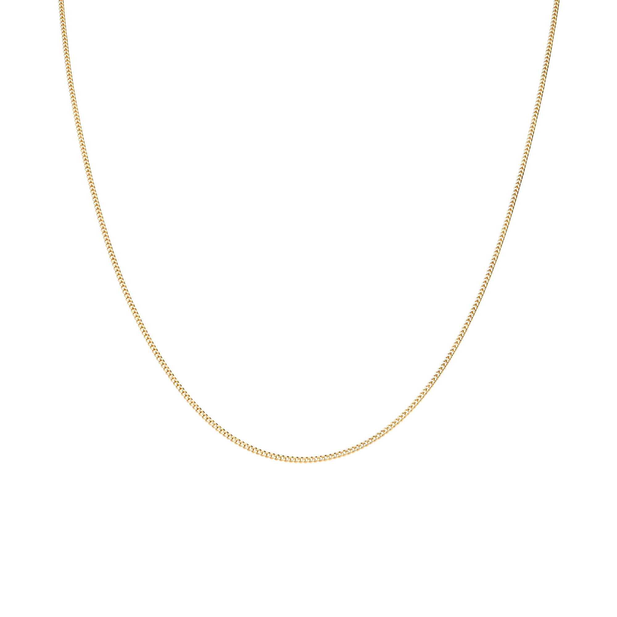 Pansarlänk 36cm 18K guld