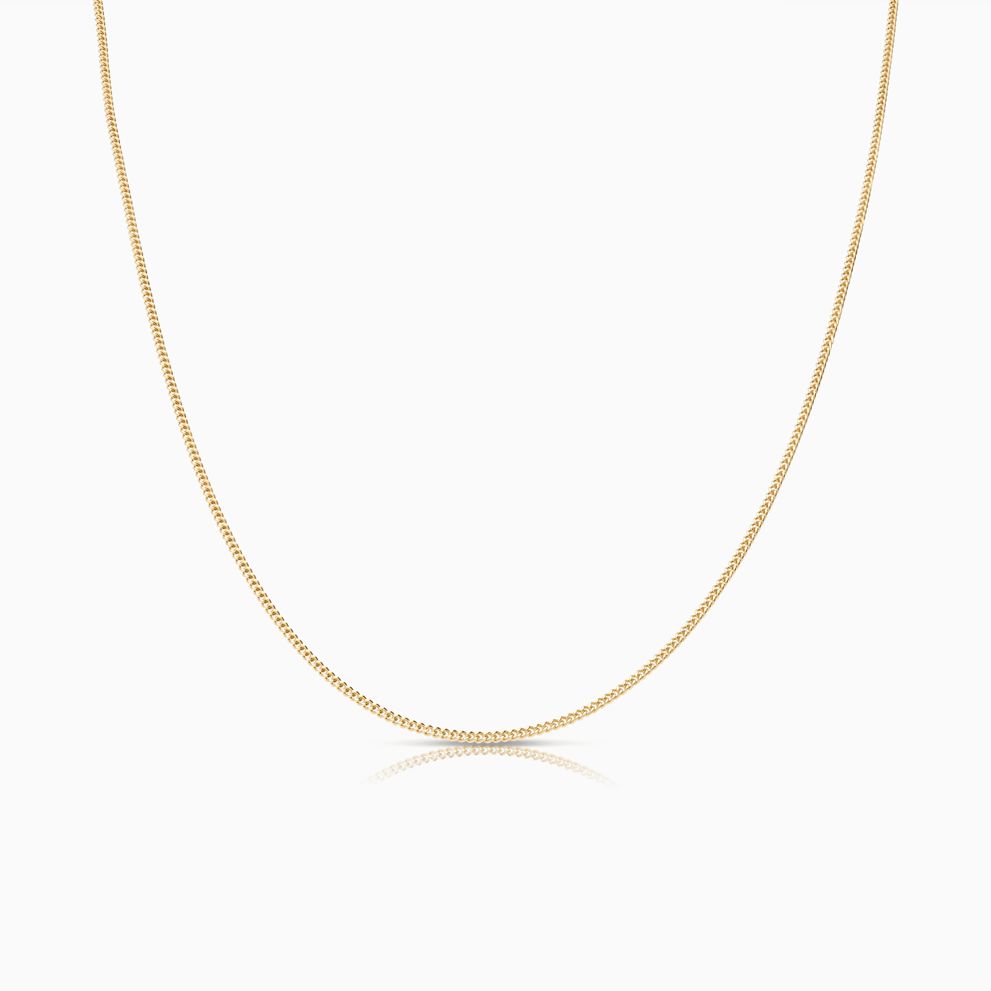Pansarkedja 38,5cm 18K guld