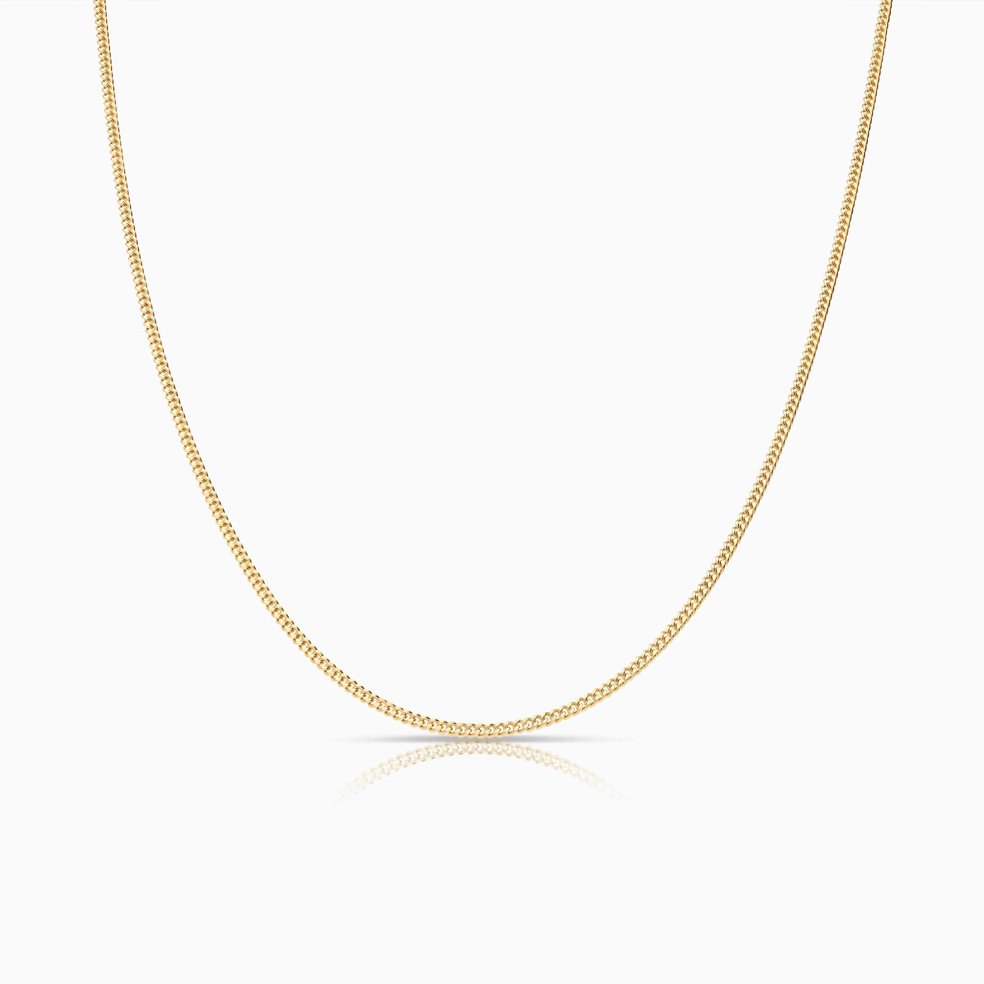 Pansarkedja 42,5cm 18K guld