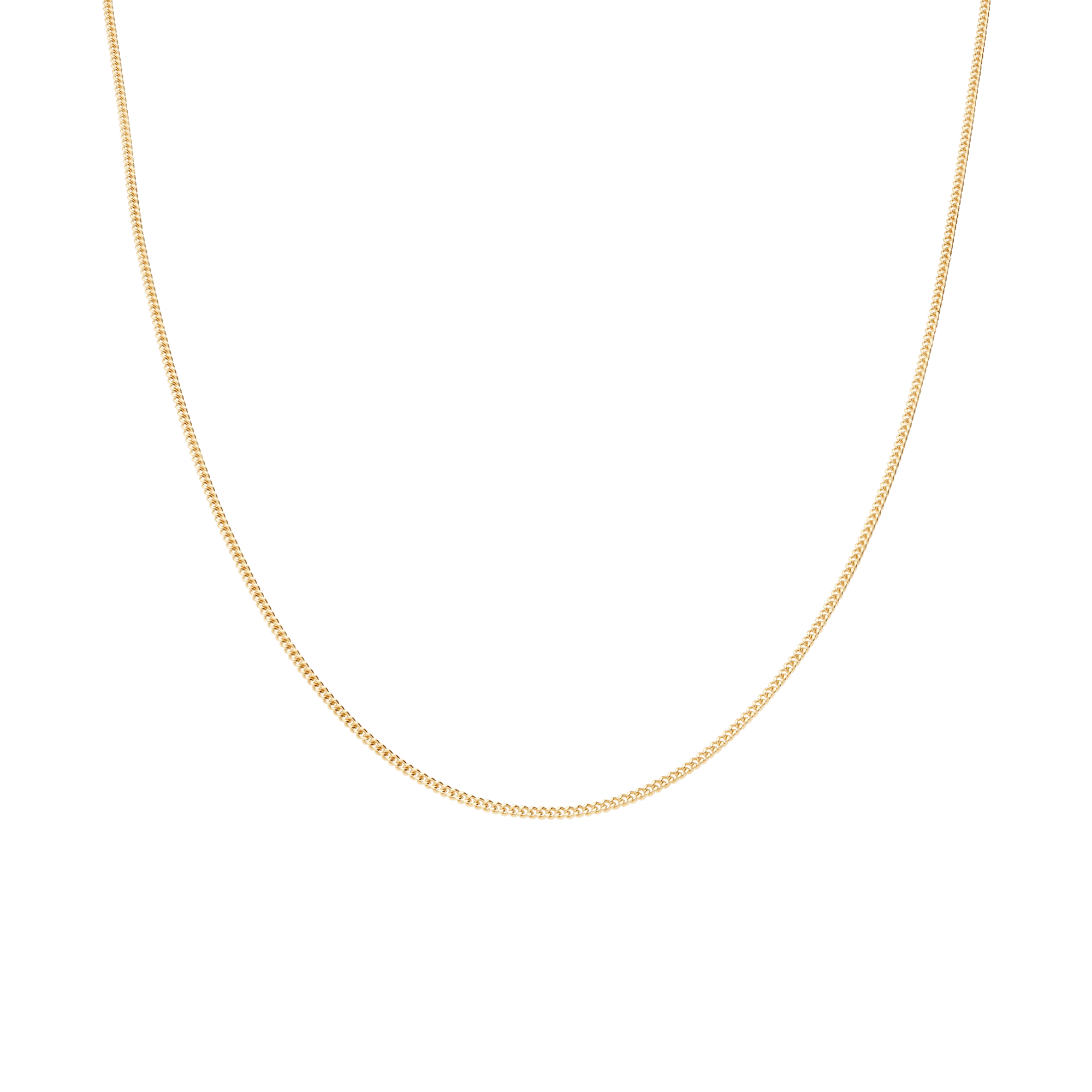 Pansarkedja 51cm 18K guld