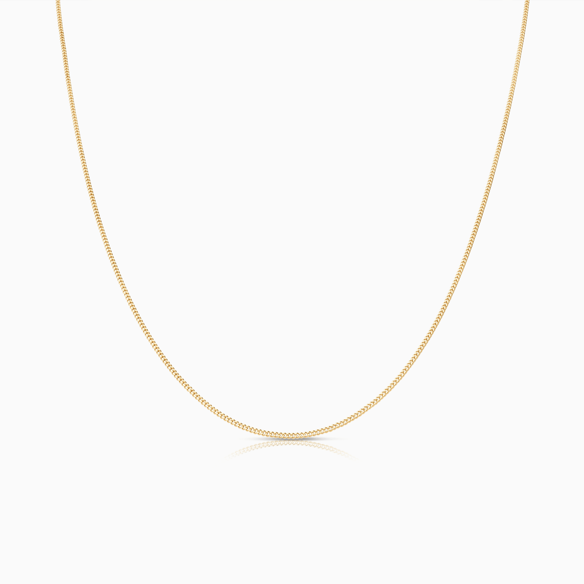 Pansarkedja 36cm 18K guld