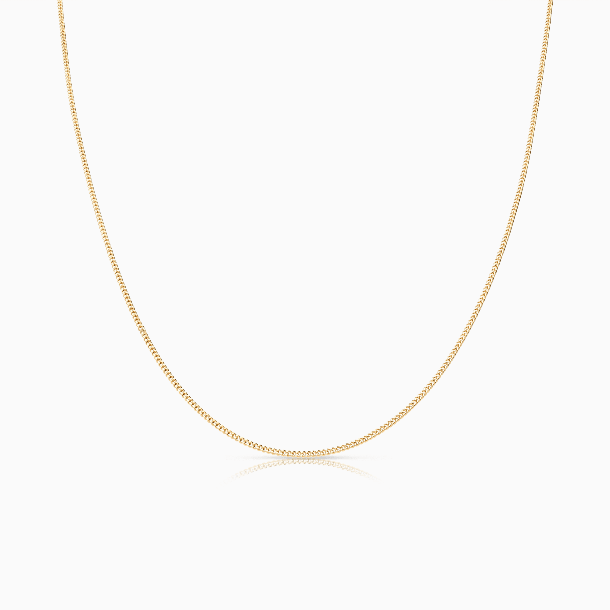 Pansarkedja 45,5cm 18K guld