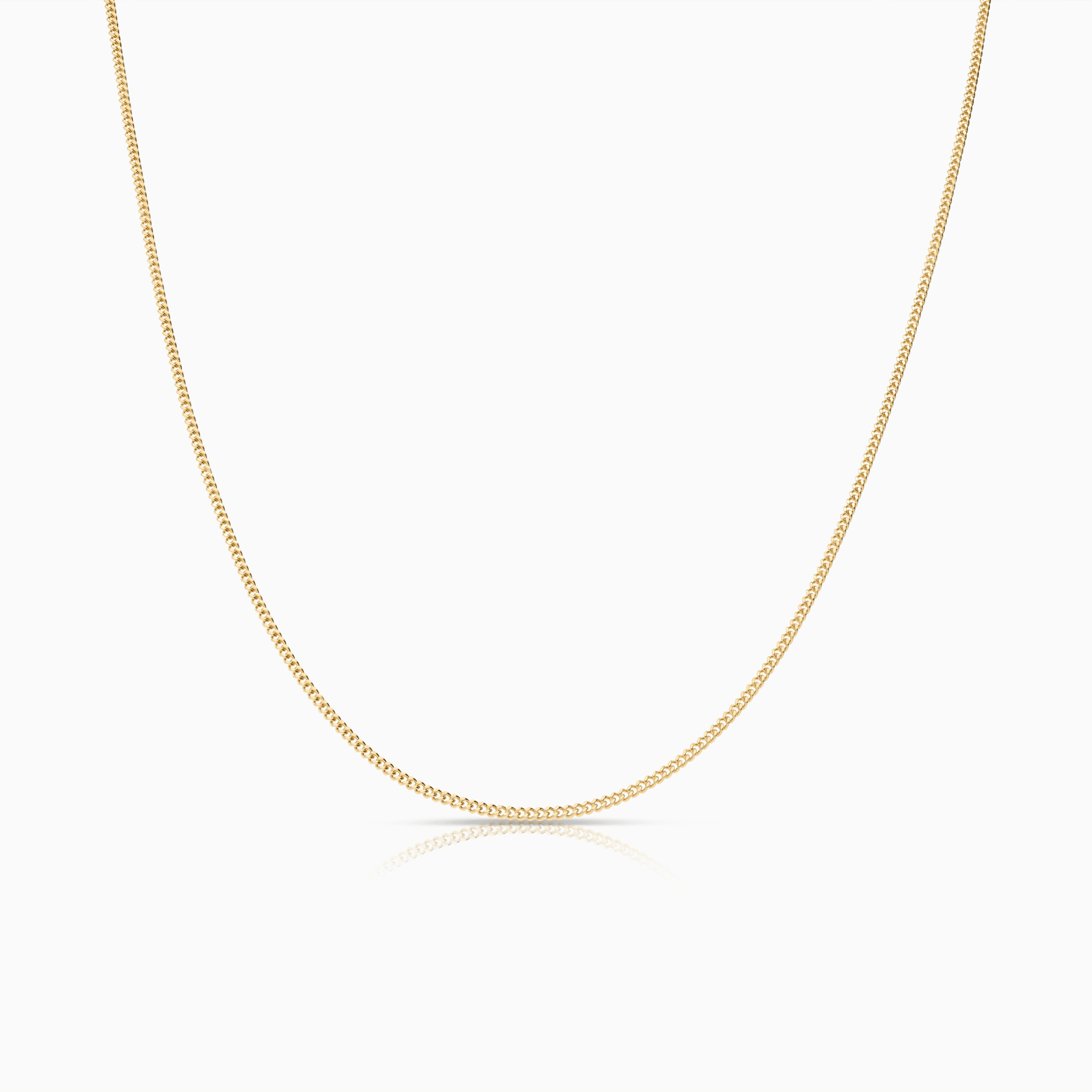 Pansarkedja 41cm 18K guld