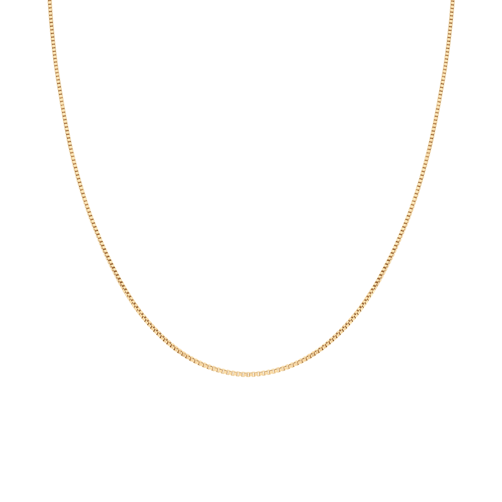 Box Chain 45.5cm 14K gold