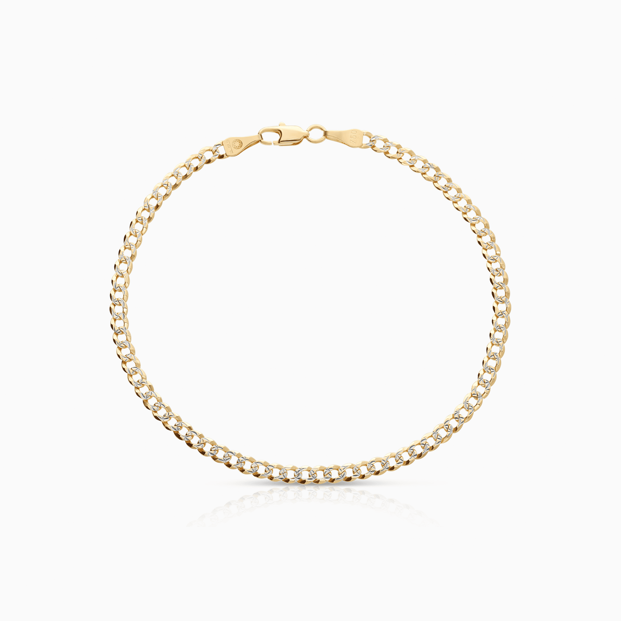 Curb Bracelet 3.76g 18K Gold