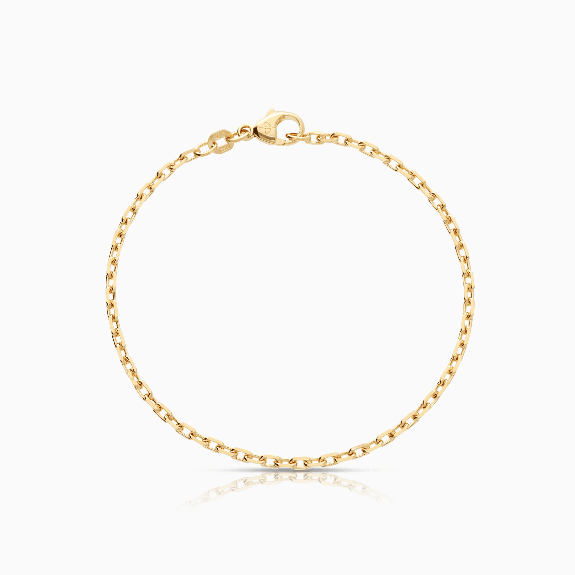 Cable bracelet 4.35g 18K gold