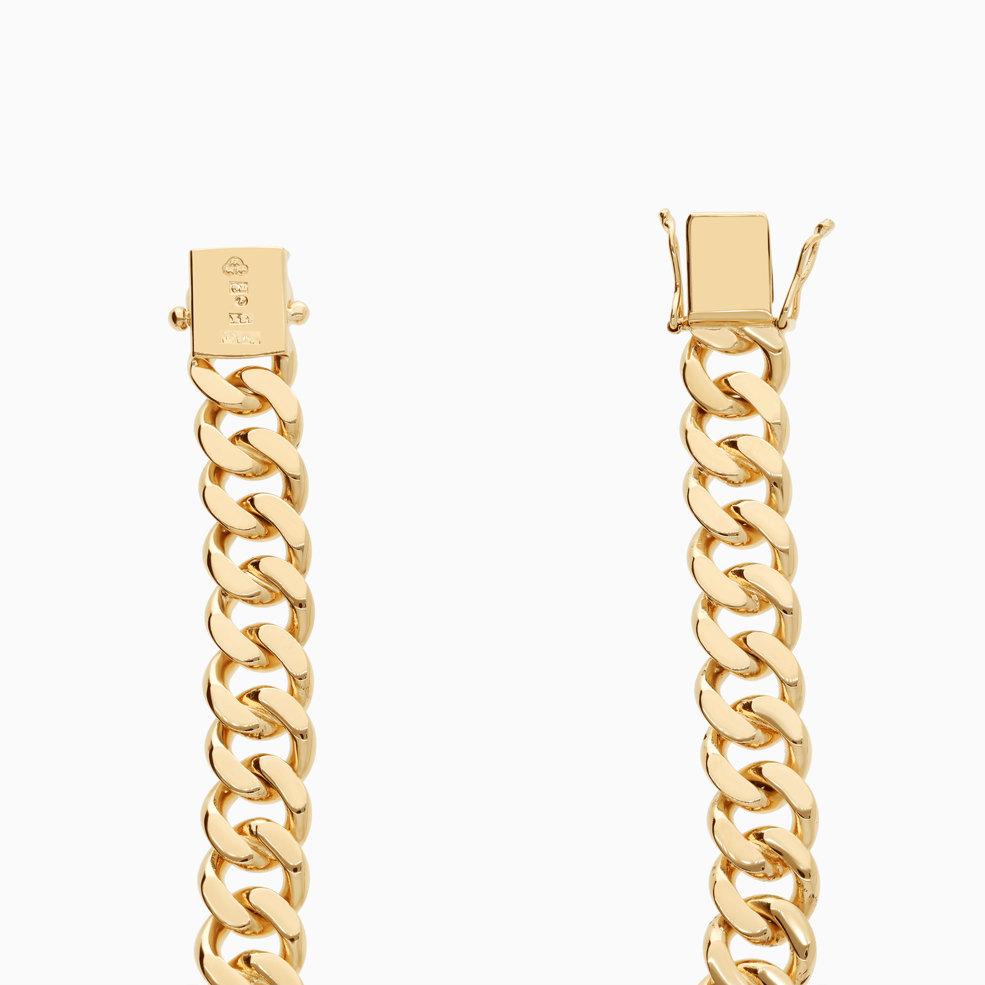 Curb bracelet 51.35g 18K gold