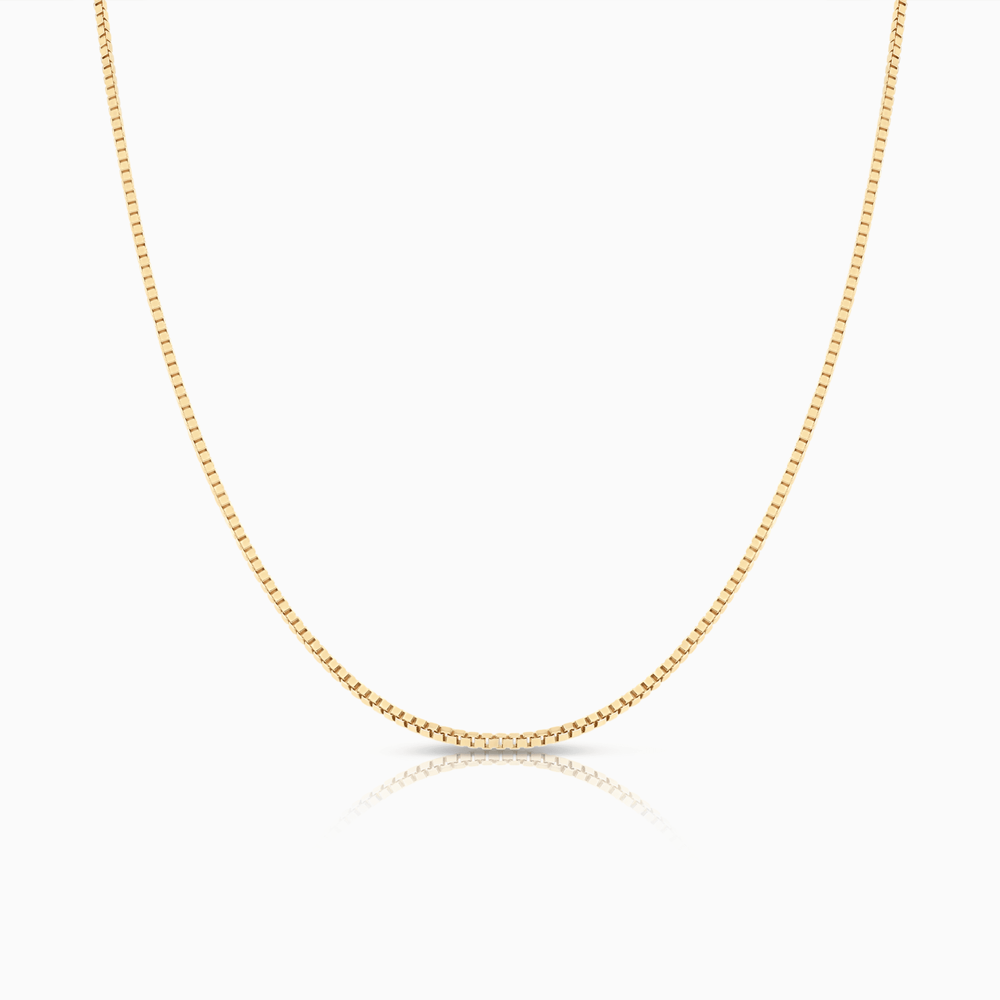 Box Chain 51cm 18K gold