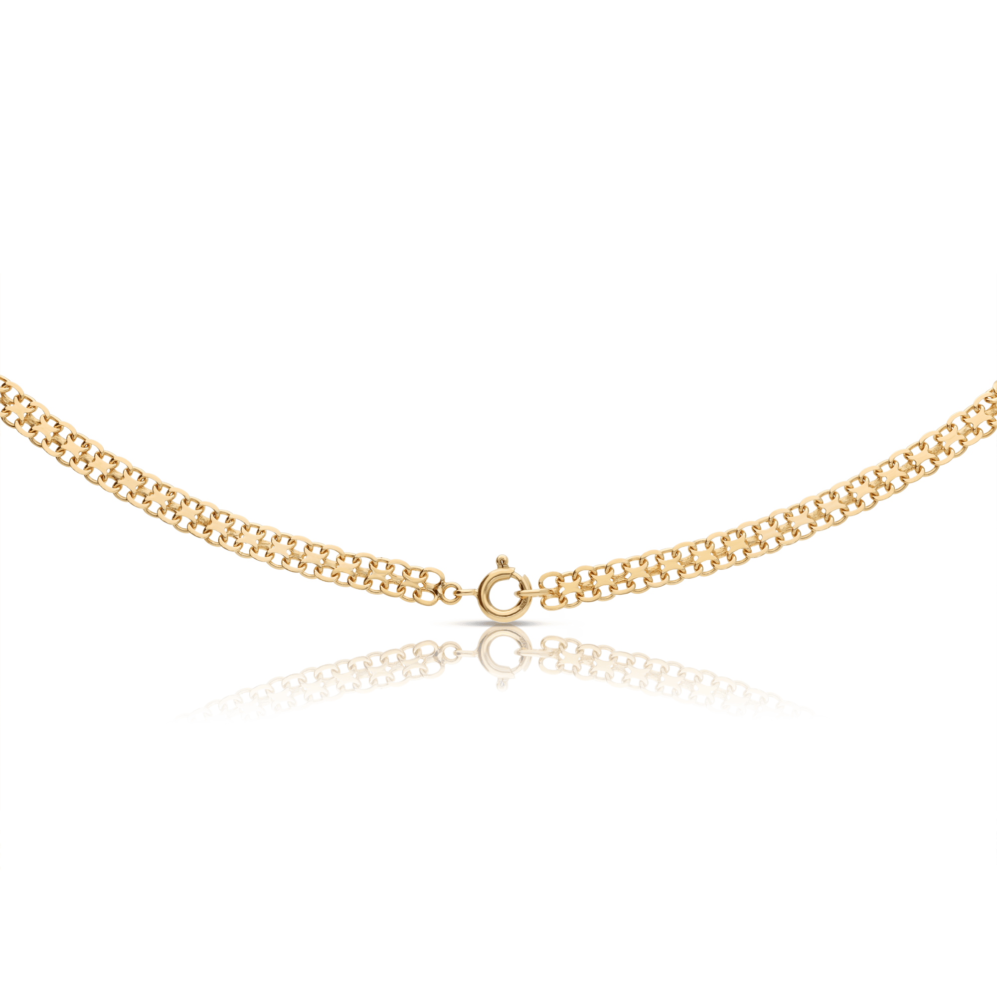 X-link necklace 12.78g 18K gold