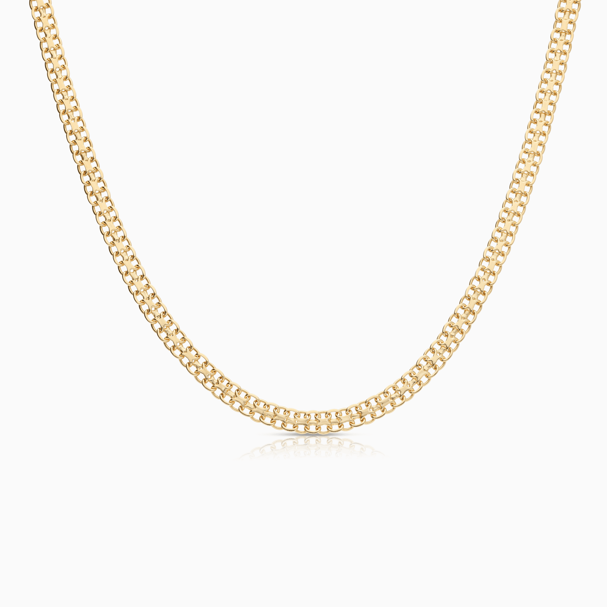 X-link necklace 16.55g 18K gold