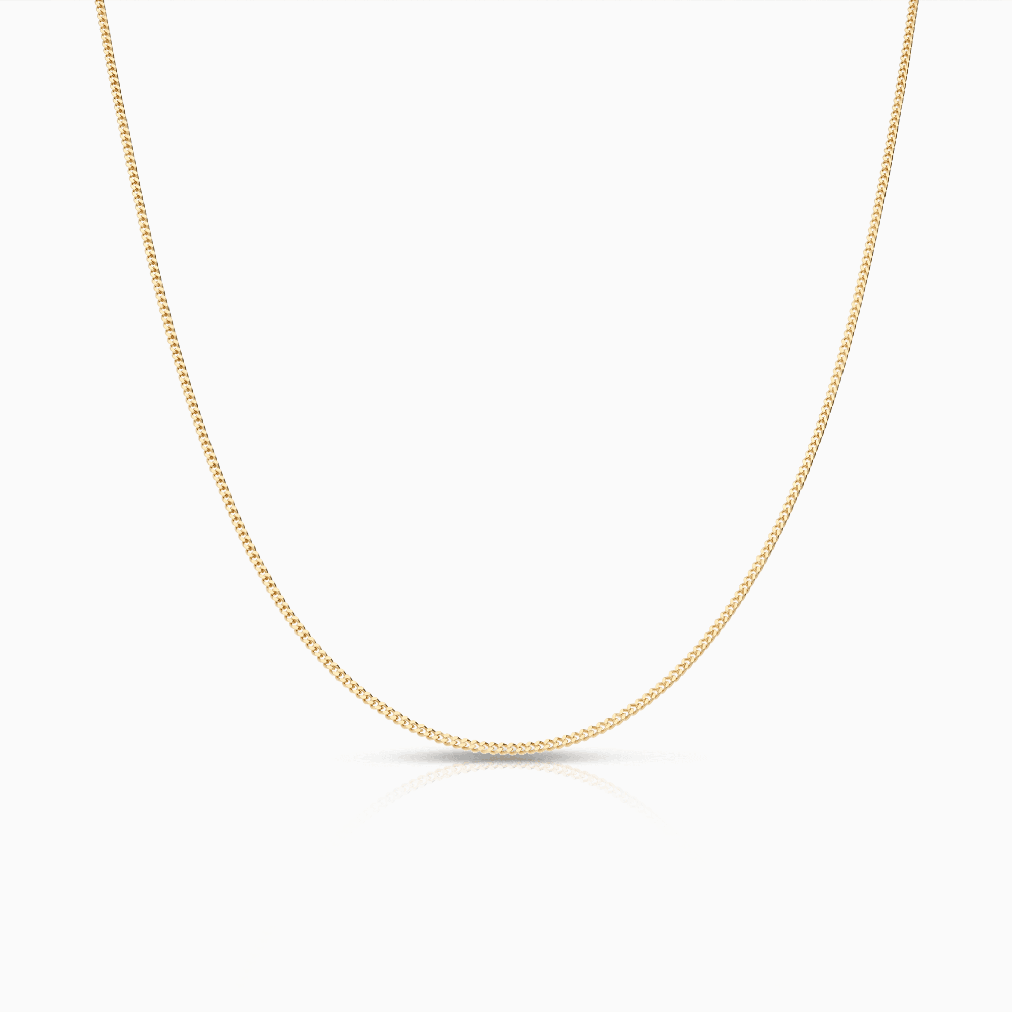 Pansarkedja 38,5cm 18K guld
