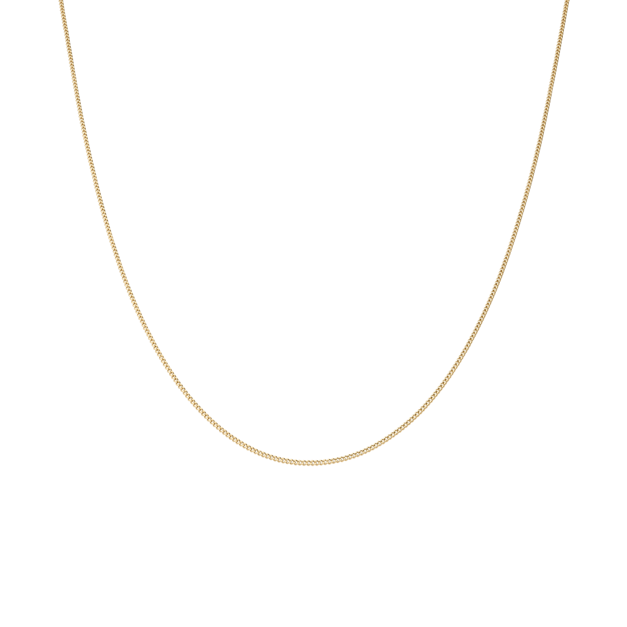 Pansarkedja 43cm 18K guld