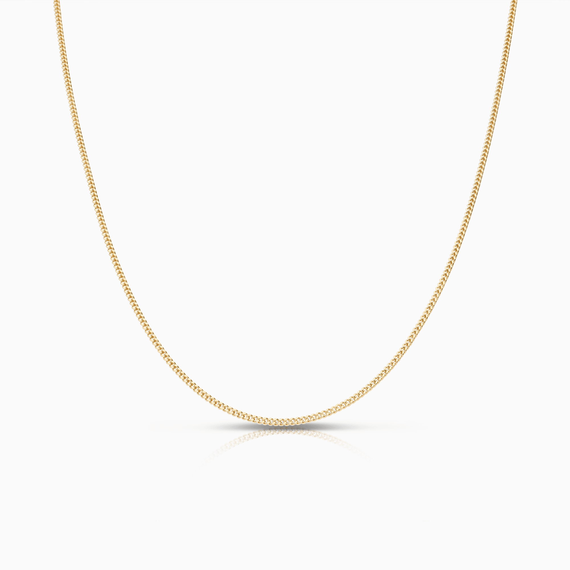 Pansarkedja 50,5cm 18K guld