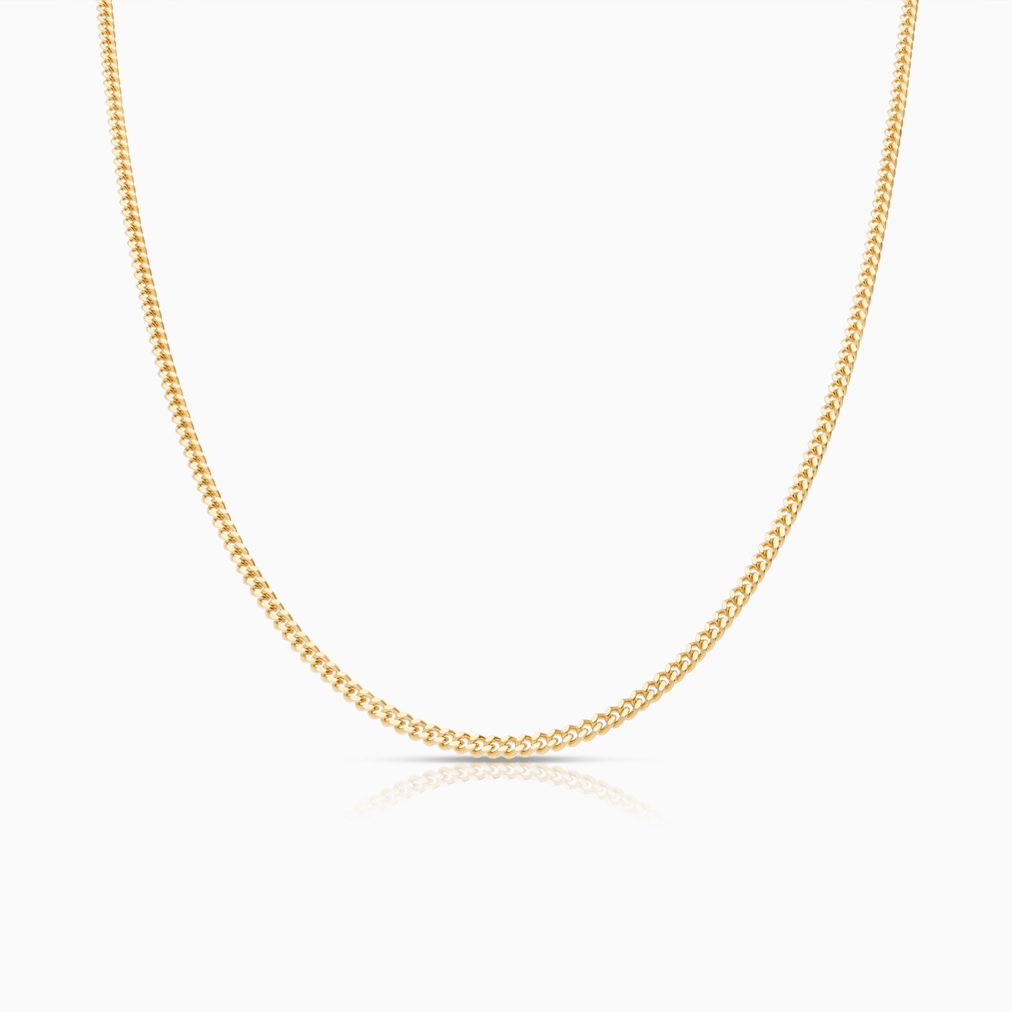 Pansarkedja 71cm 18K guld