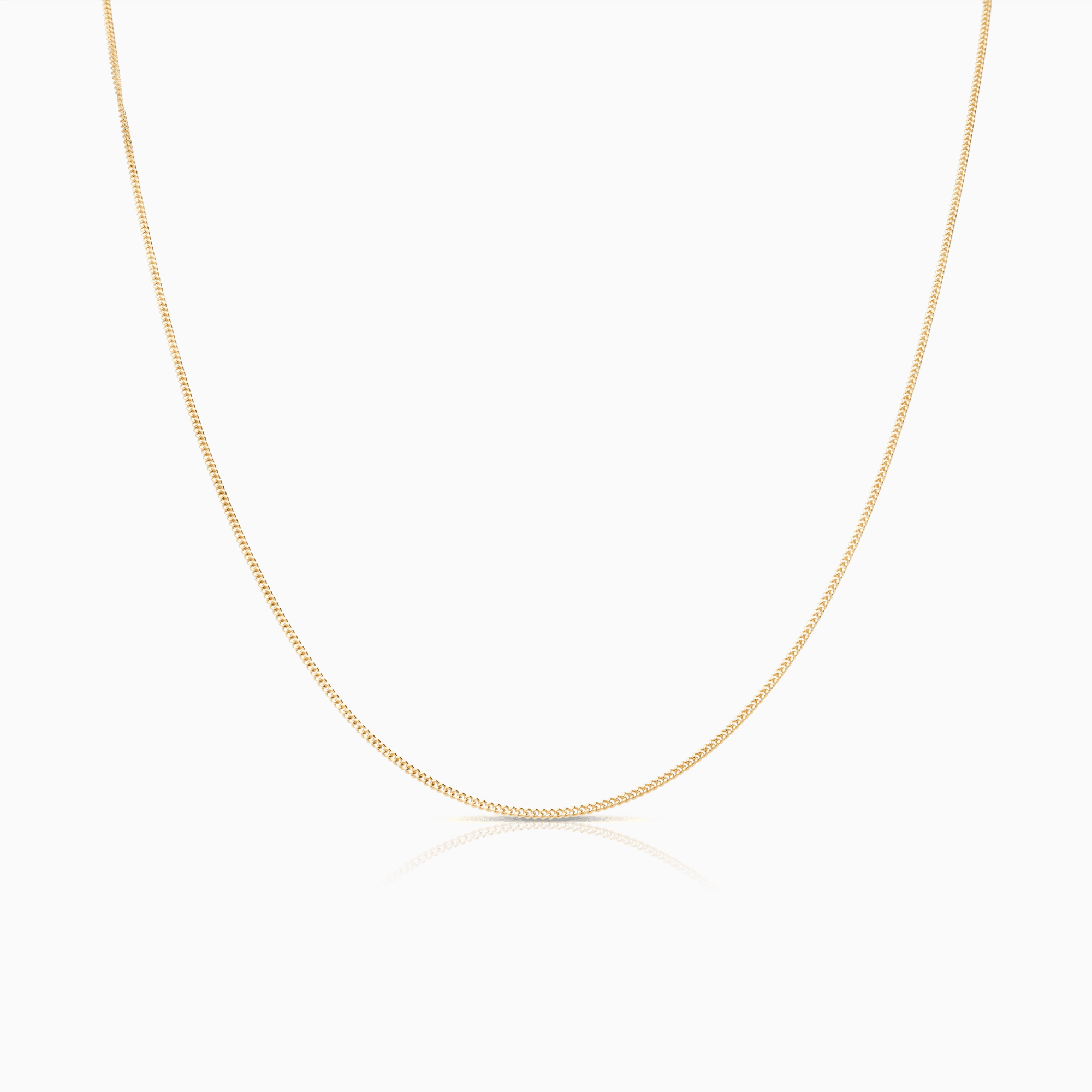 Pansarkedja 42cm 18K guld