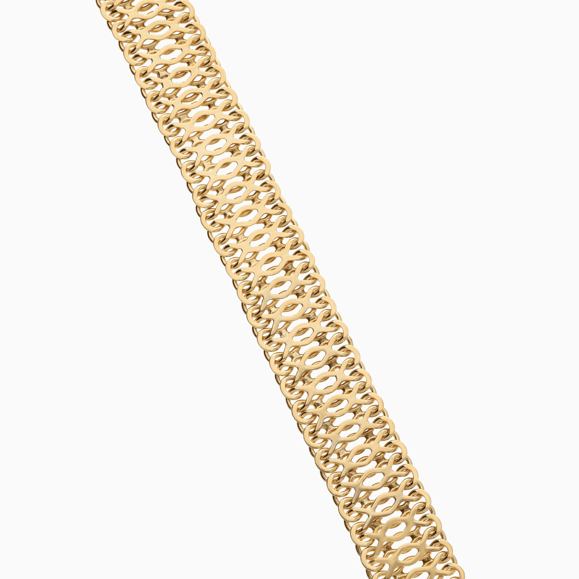 Gold collier 53.58g 18K gold
