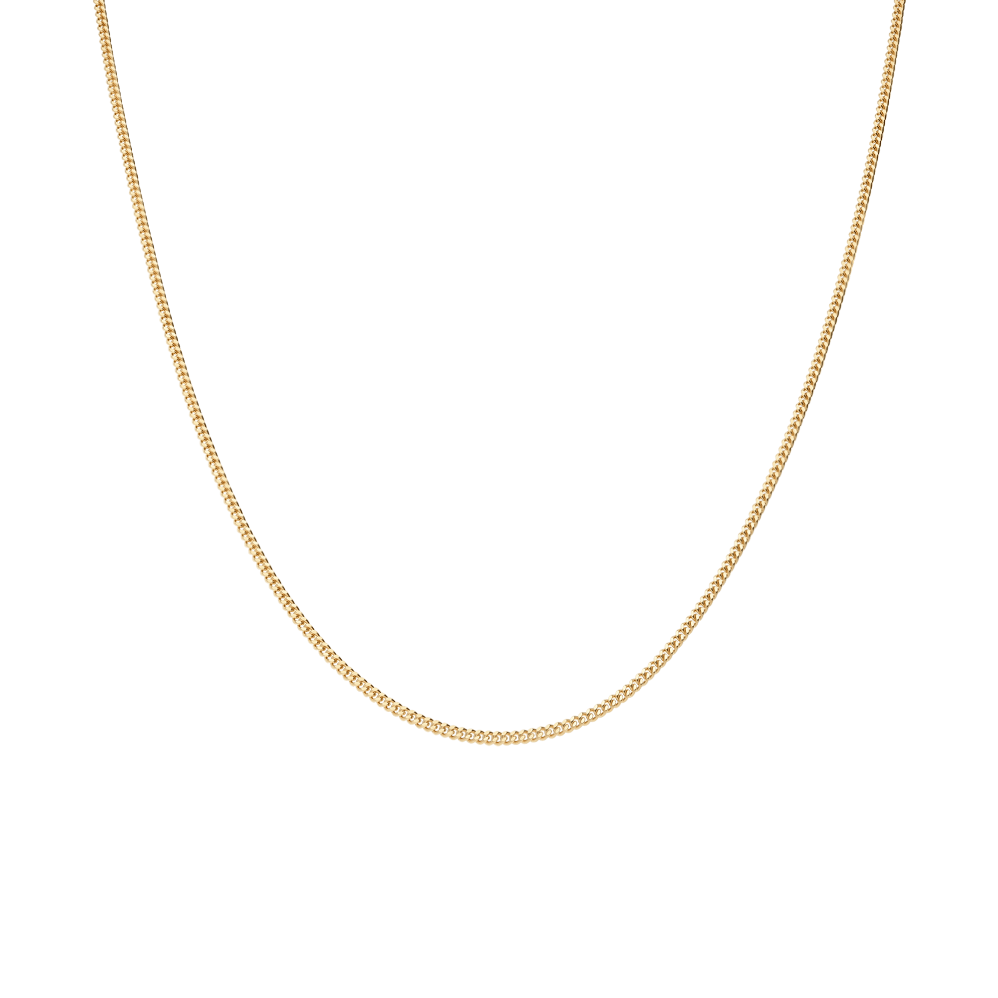 Curb chain 36cm 18K gold