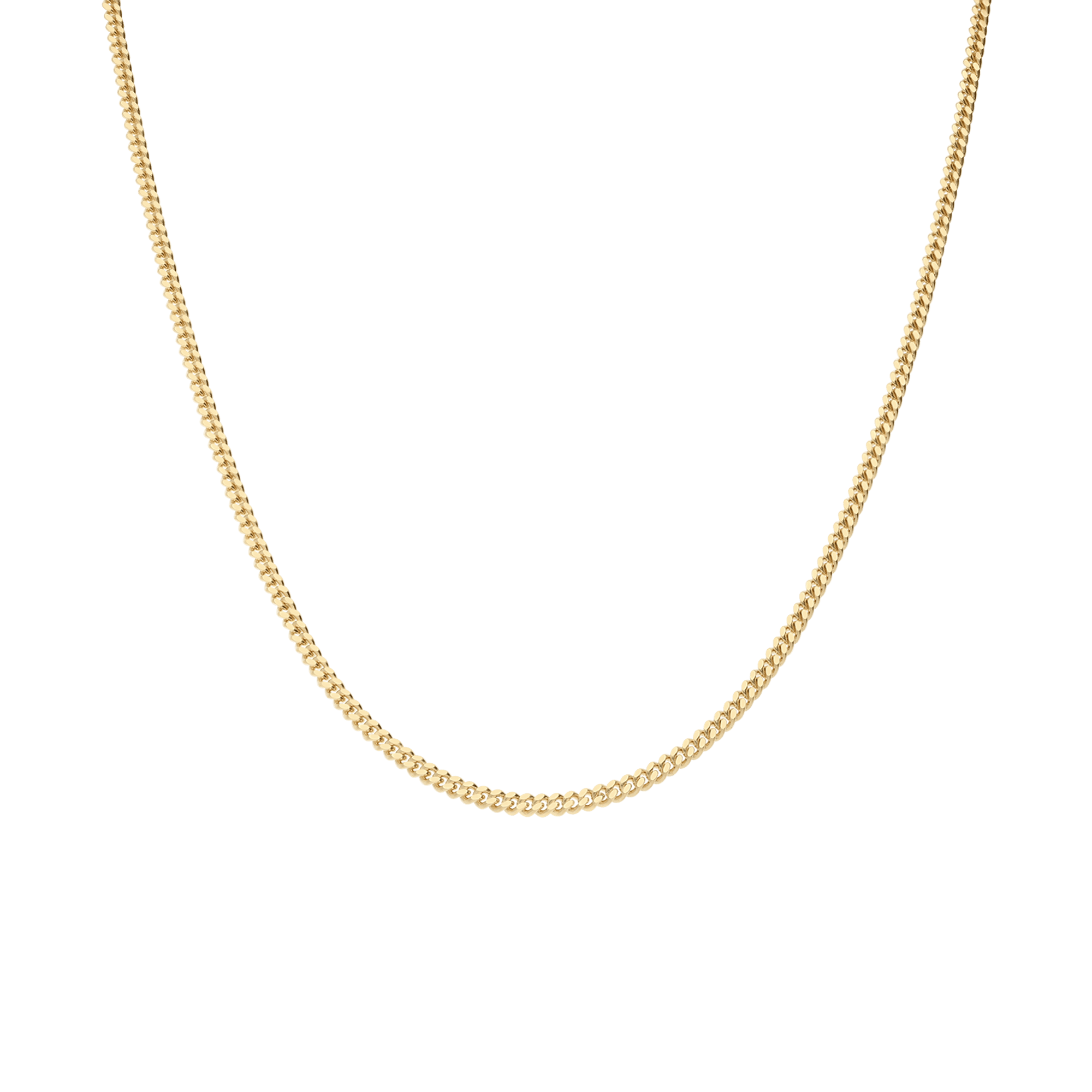 Curb link 68.5cm 18K gold