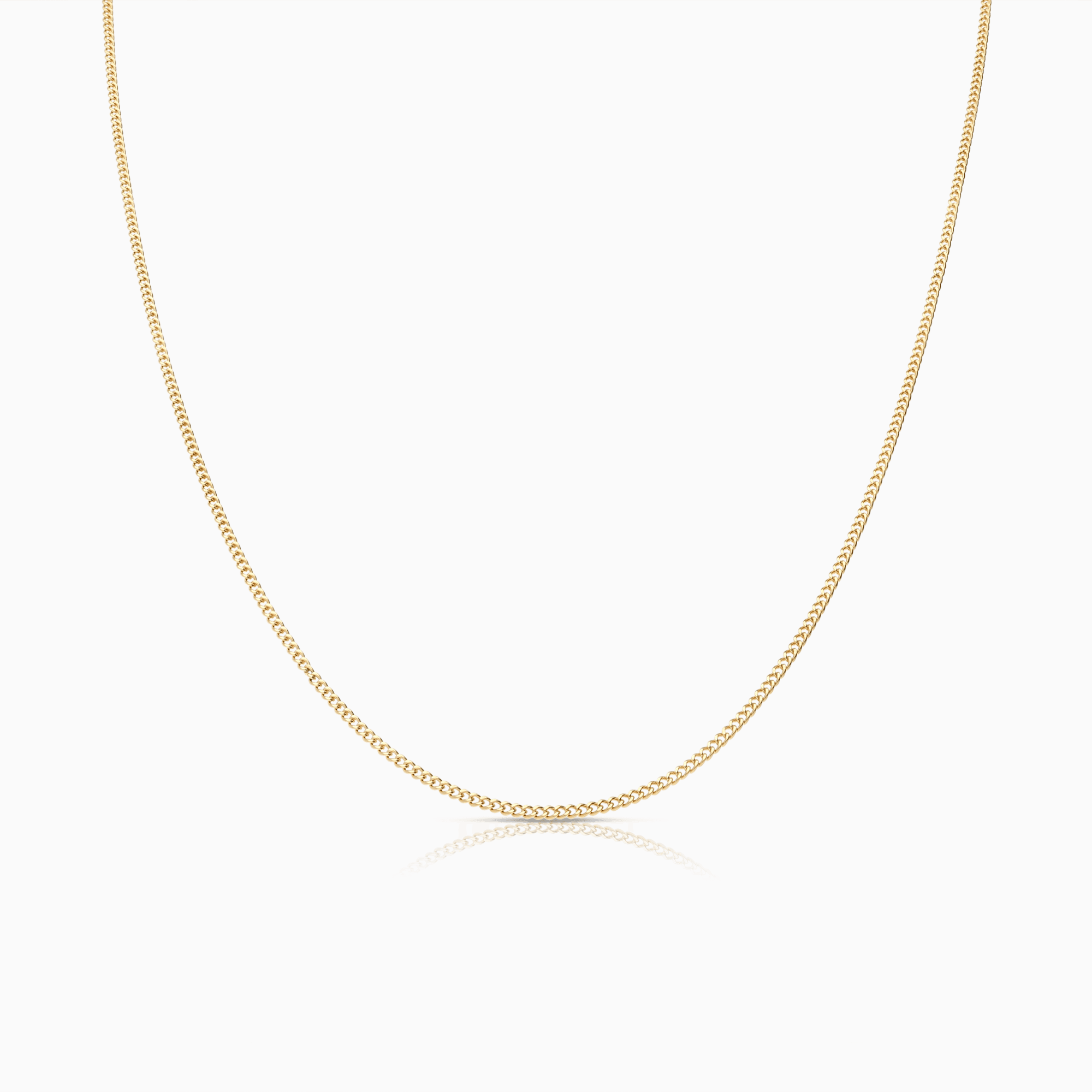 Pansarkedja 41cm 18K guld