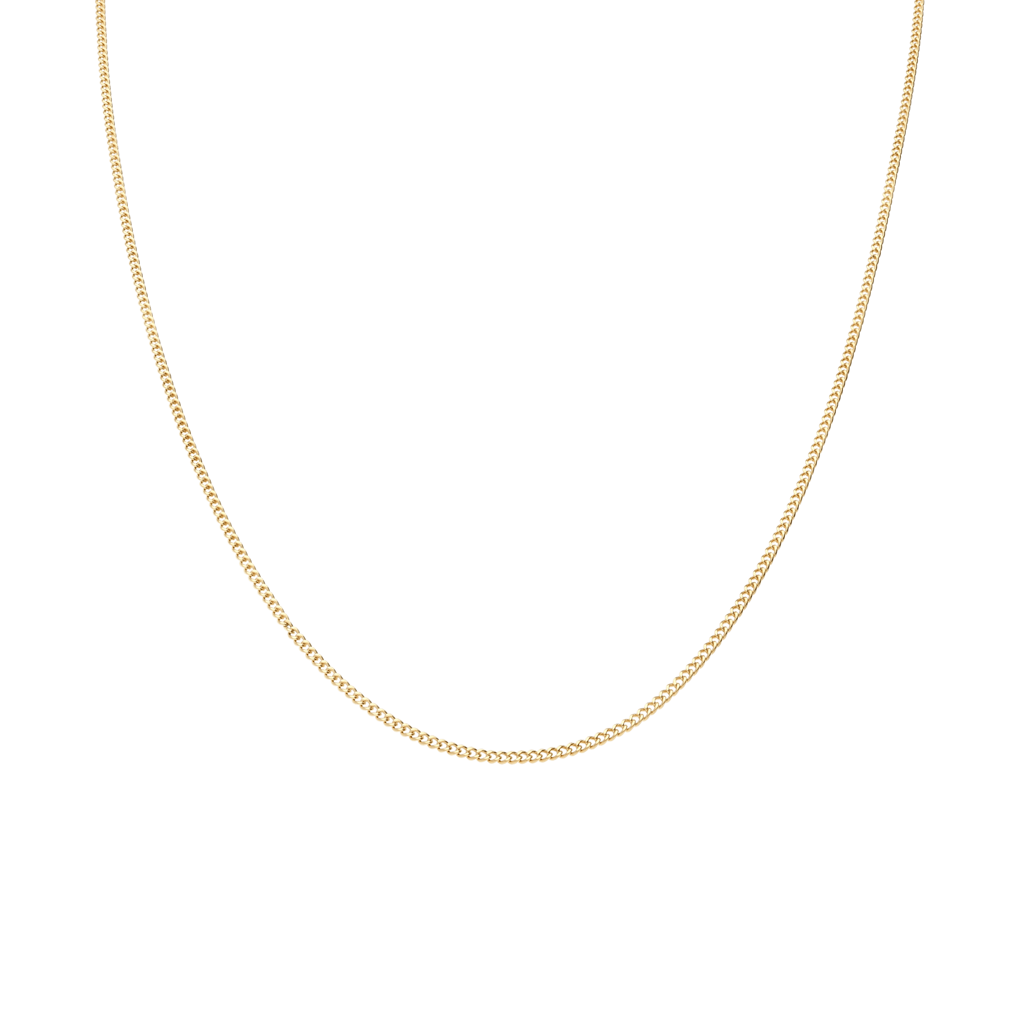Pansarkedja 41cm 18K guld