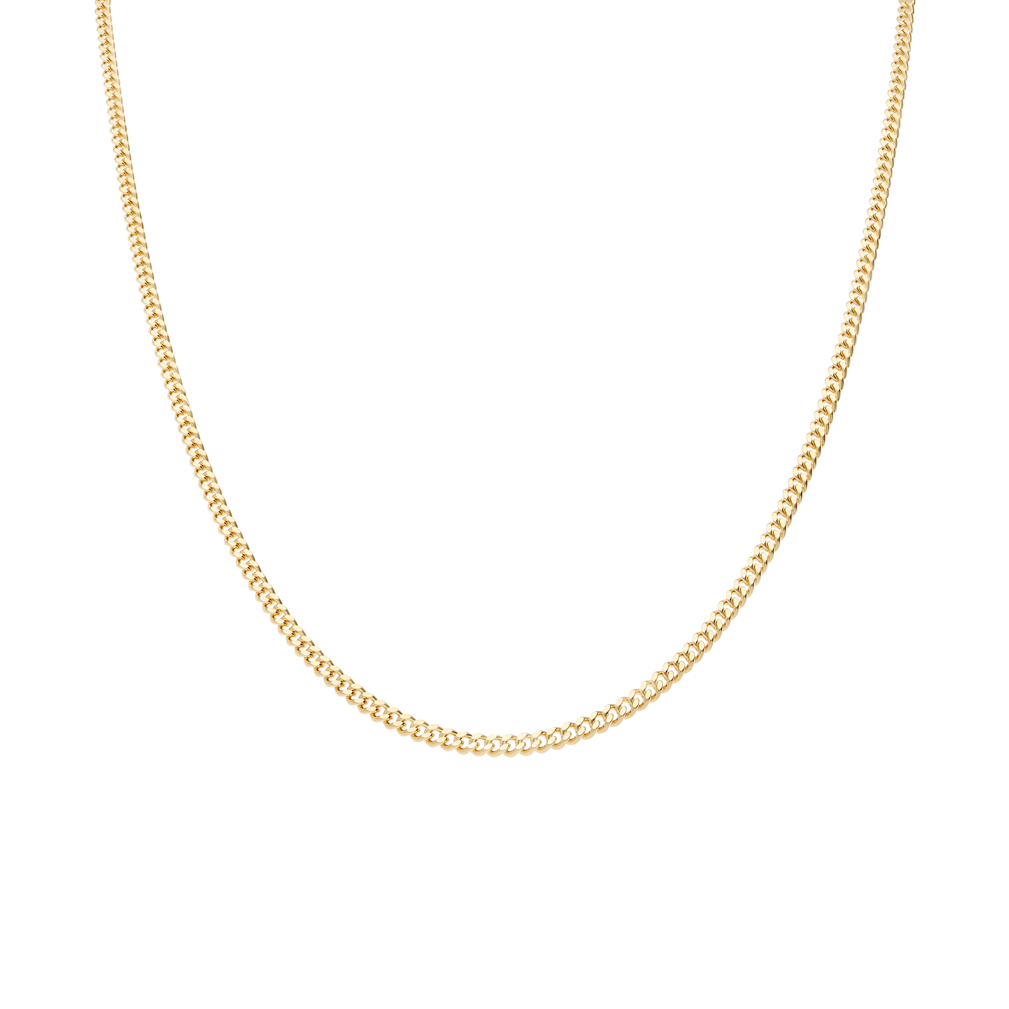 Pansarkedja 48cm 18K guld