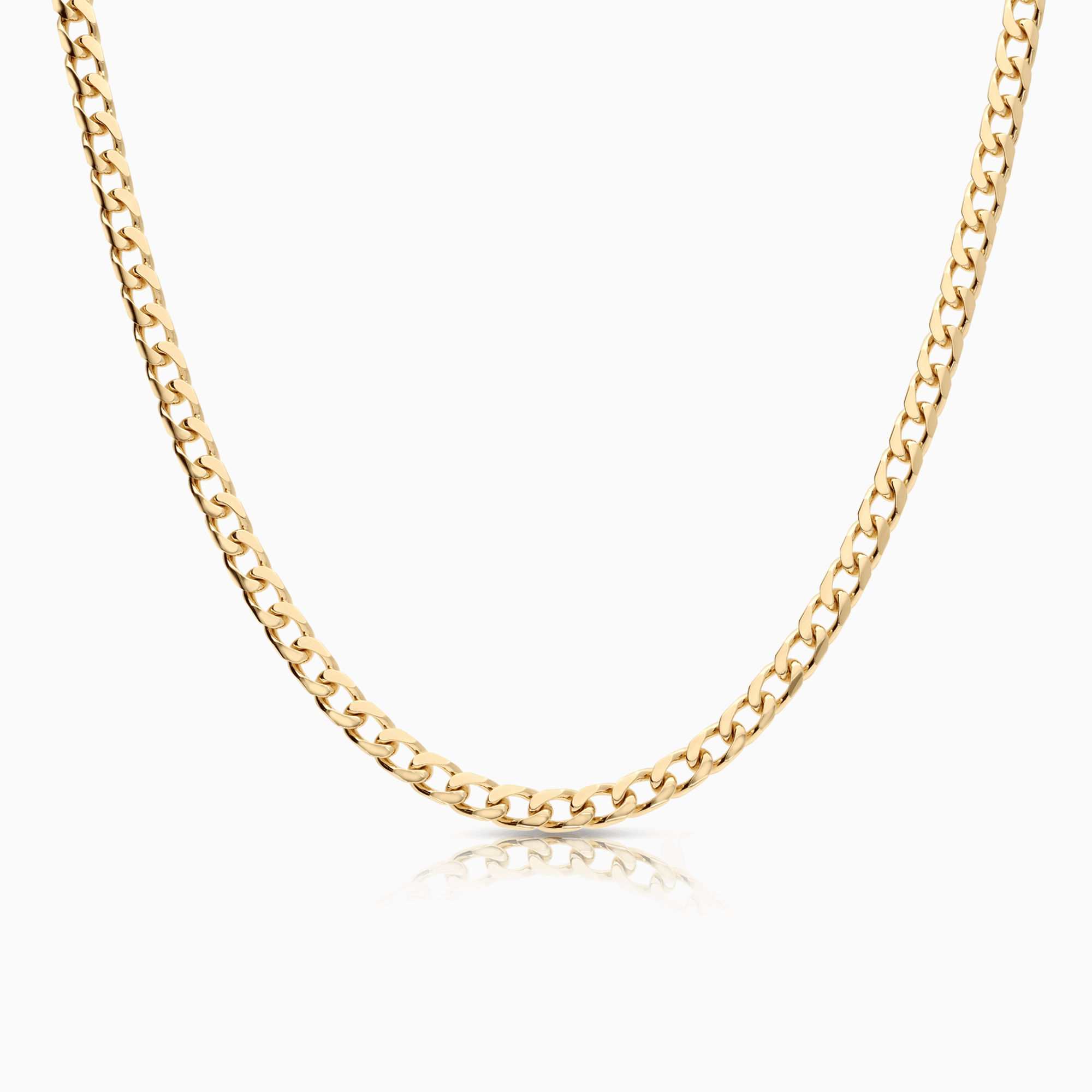Curb chain 46.60g 18K gold