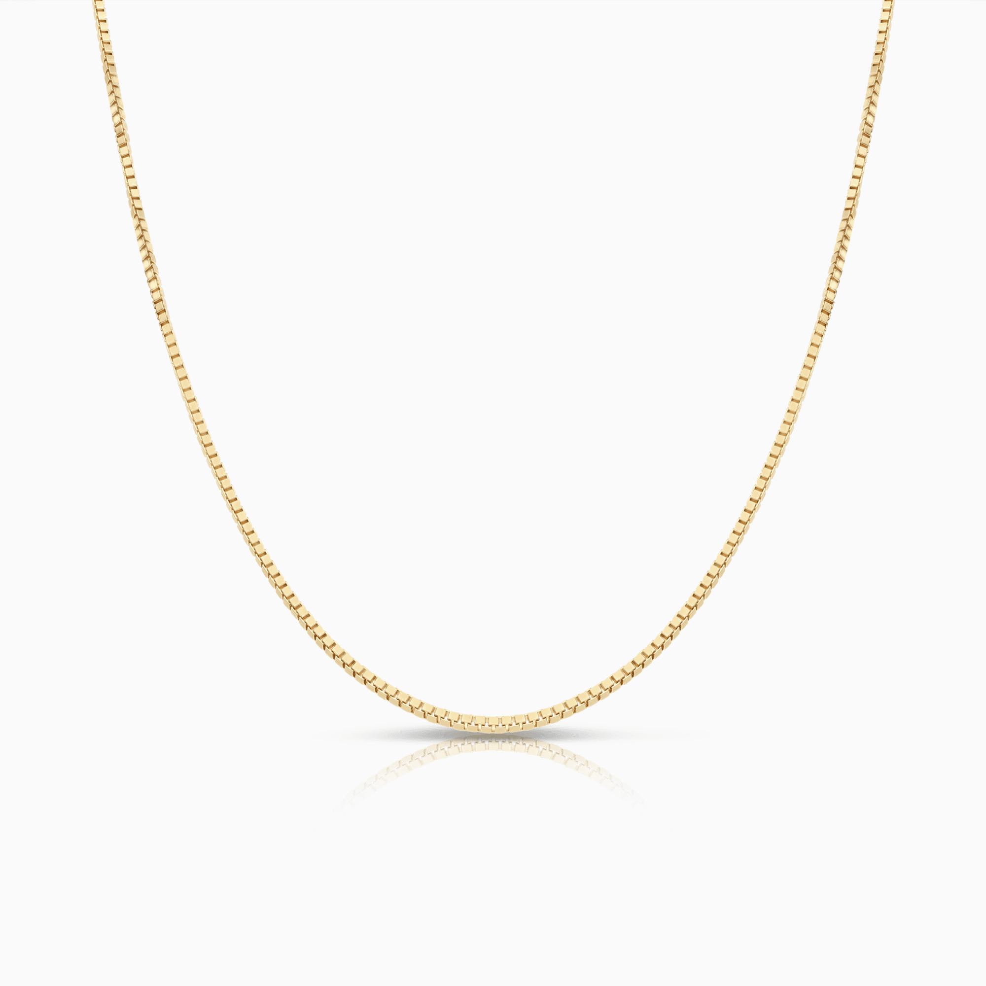 Box Chain 70cm 18K gold