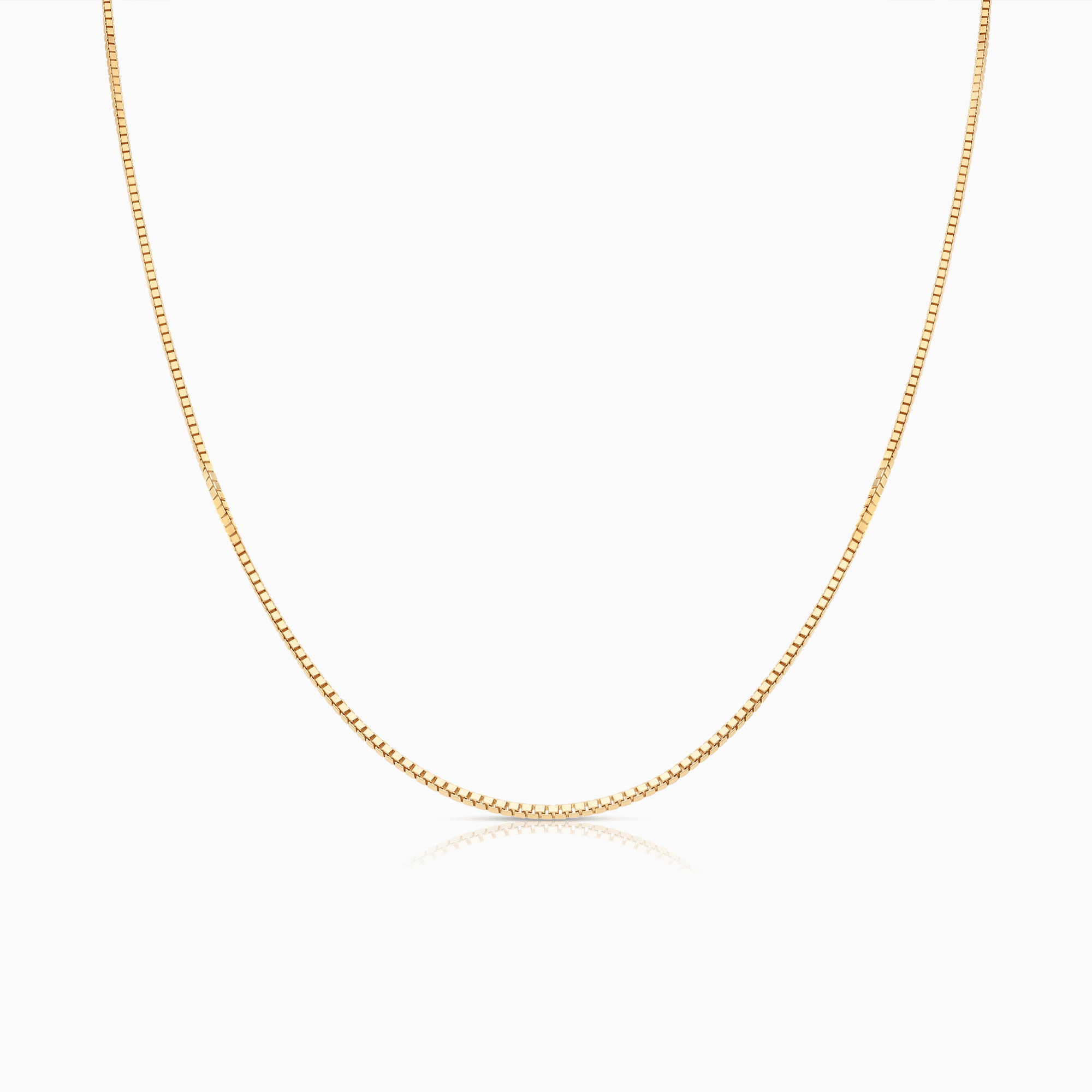 Box Chain 42cm 18K gold