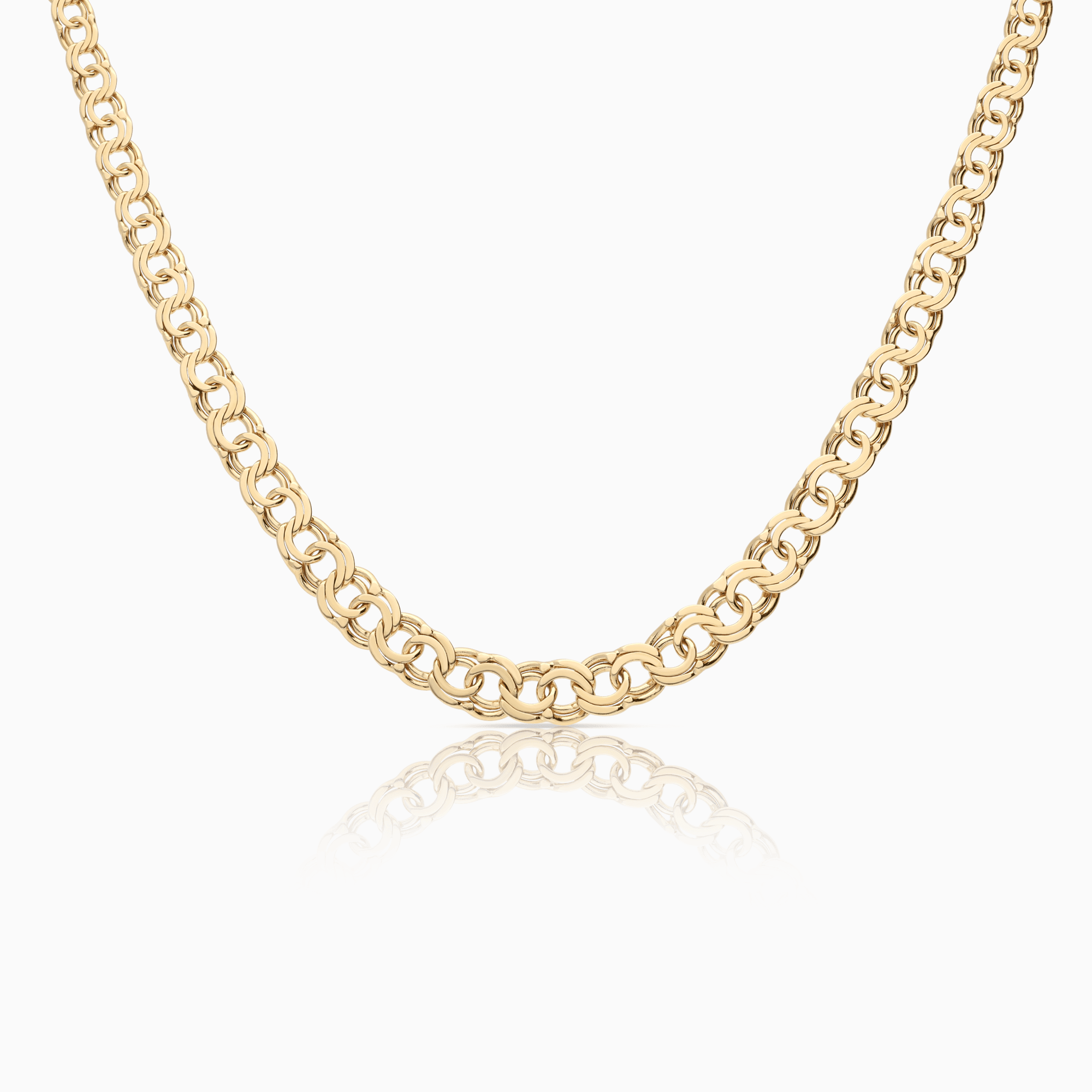 Bismarck chain 17.56g 18K gold