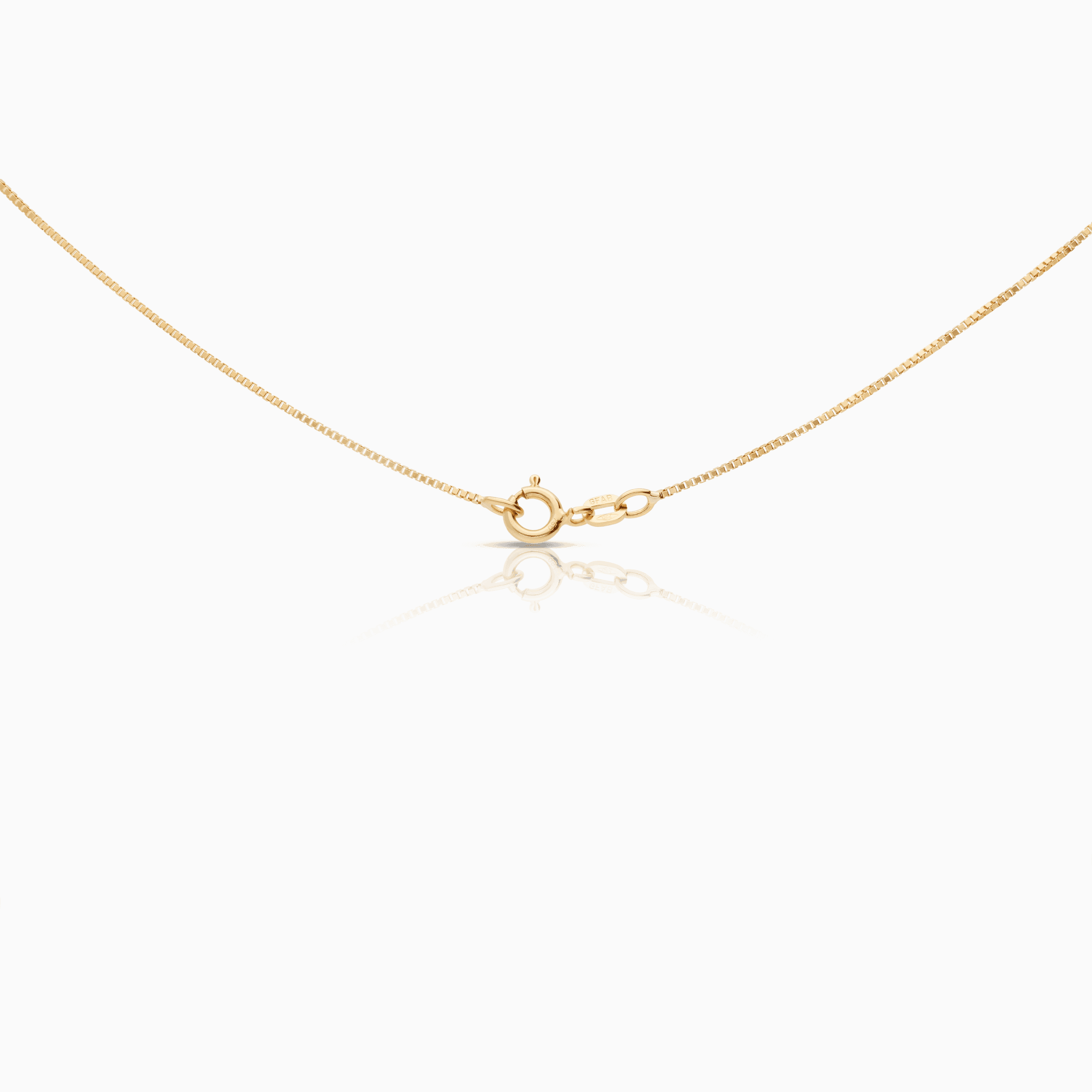 Venetian chain with a heart pendant 2.82g