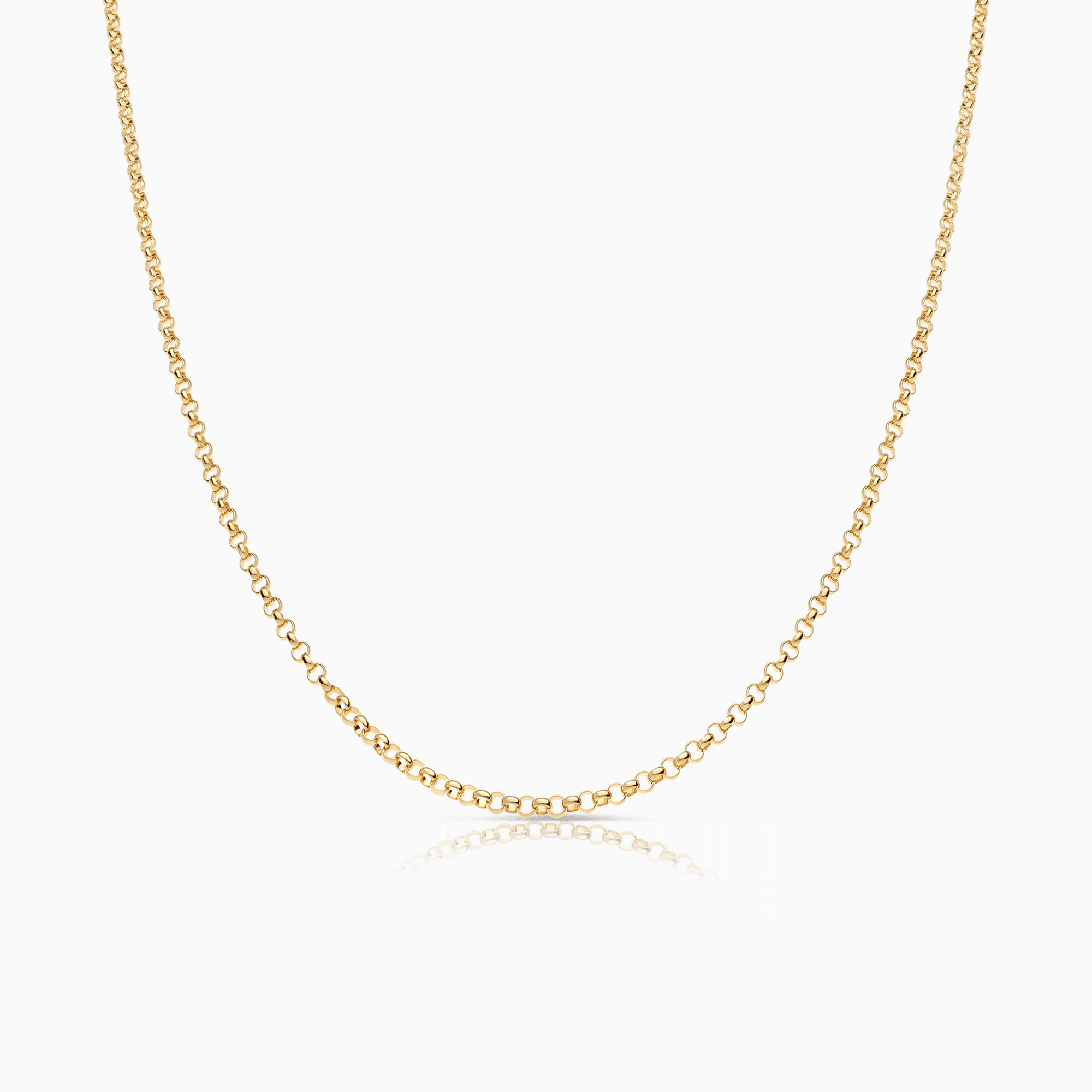 Ärtlänk 69cm 18K guld