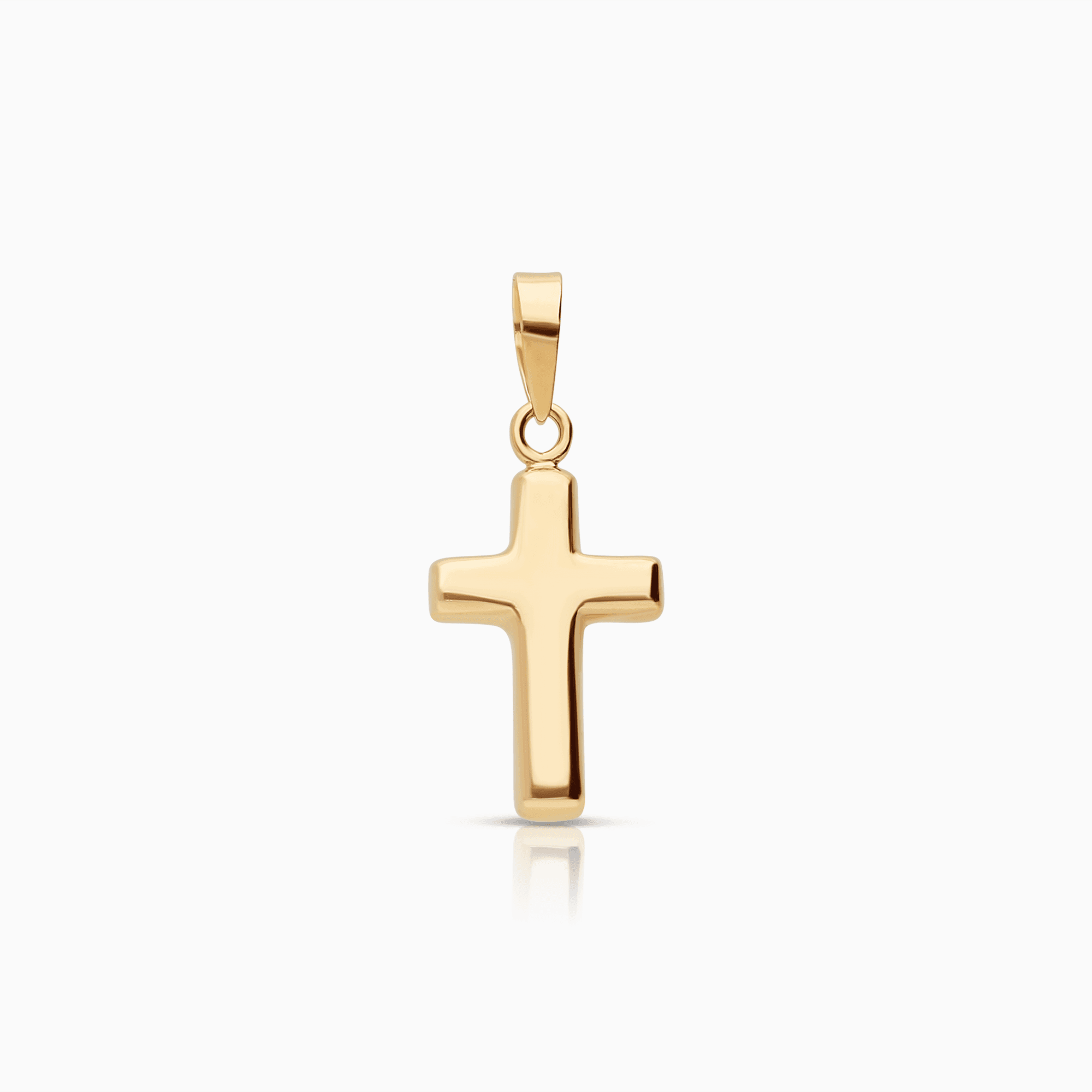 Cross pendant 0.41g 18K gold